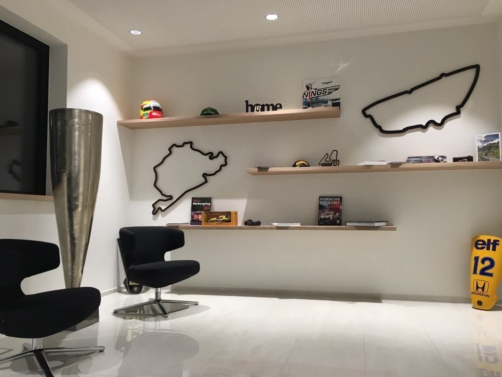 Ultimate Petrolhead's Crib With Racetrackart | Auto Class Magazine In Race Track Wall Art (Photo 19 of 20)