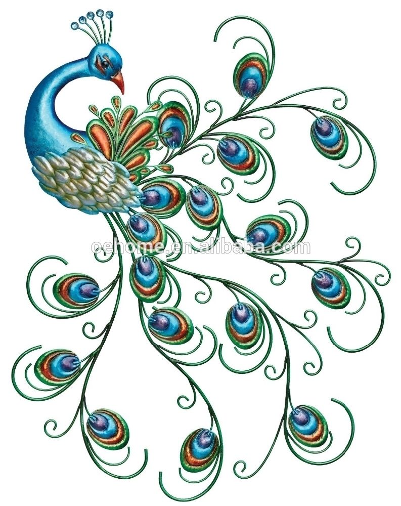 Unique Modern Peacock Wall Decor – Buy Peacock Wall Decor,peacock With Regard To Peacock Wall Art (View 13 of 20)