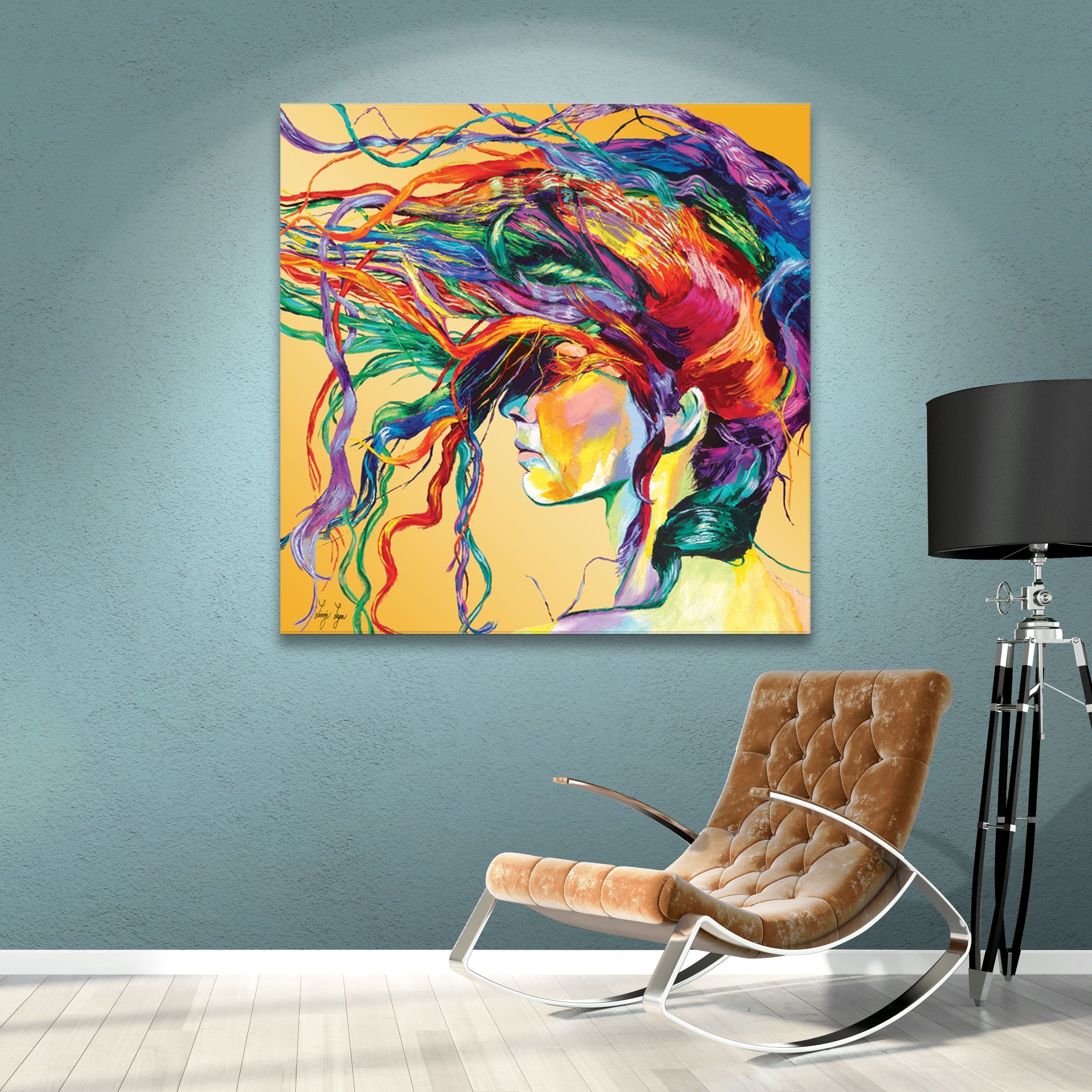 Varick Gallery Windswept Painting Print On Canvas & Reviews With Wayfair Wall Art (View 9 of 20)