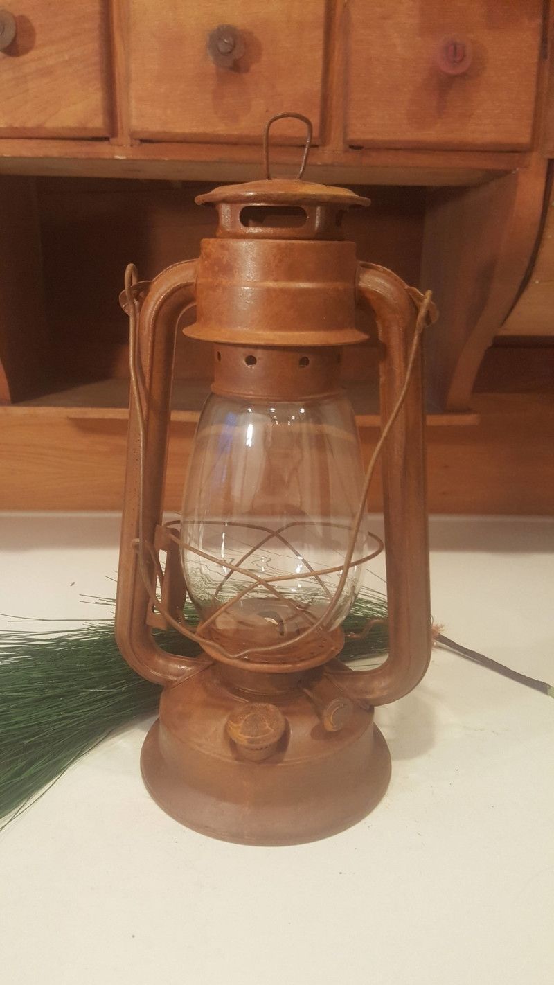 Vintage Antique Kerosene Lantern • Id Lights Intended For Etsy Outdoor Lanterns (View 14 of 20)