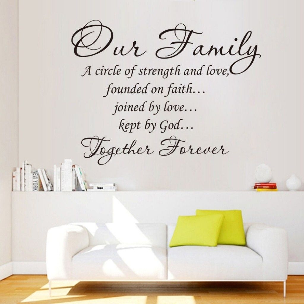 Wall Art Ideas Design Family Quotes Wall Art Words Contemporary Intended For Word Wall Art (View 6 of 20)