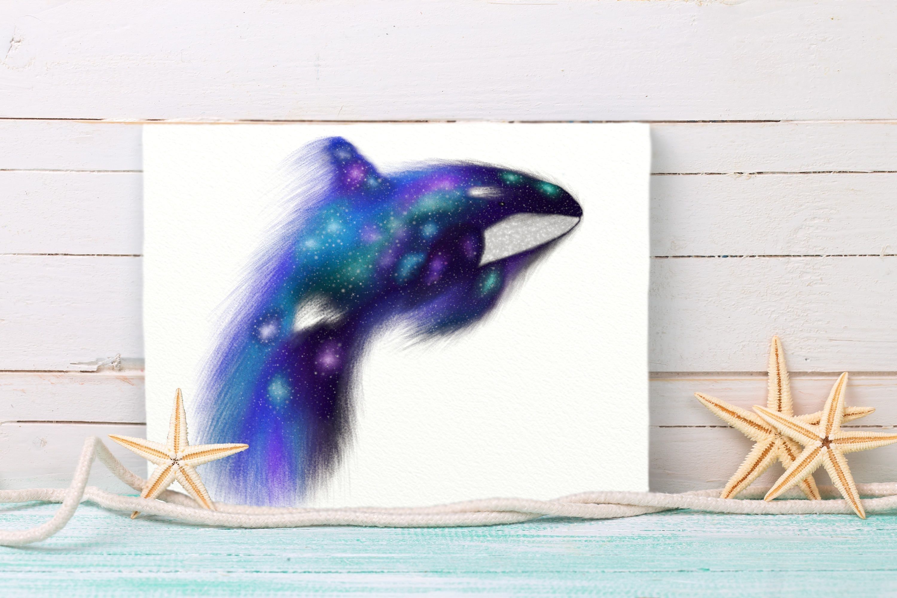Whale Nursery Art, Whale Kids Room Art, Whale Canvas, Orca Wall Art Pertaining To Whale Canvas Wall Art (View 19 of 20)