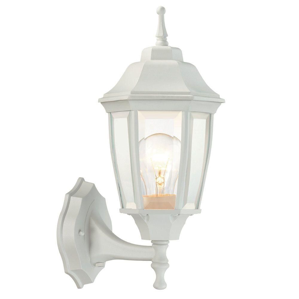 White – Outdoor Wall Mounted Lighting – Outdoor Lighting – The Home Inside Gold Coast Outdoor Lanterns (View 9 of 20)