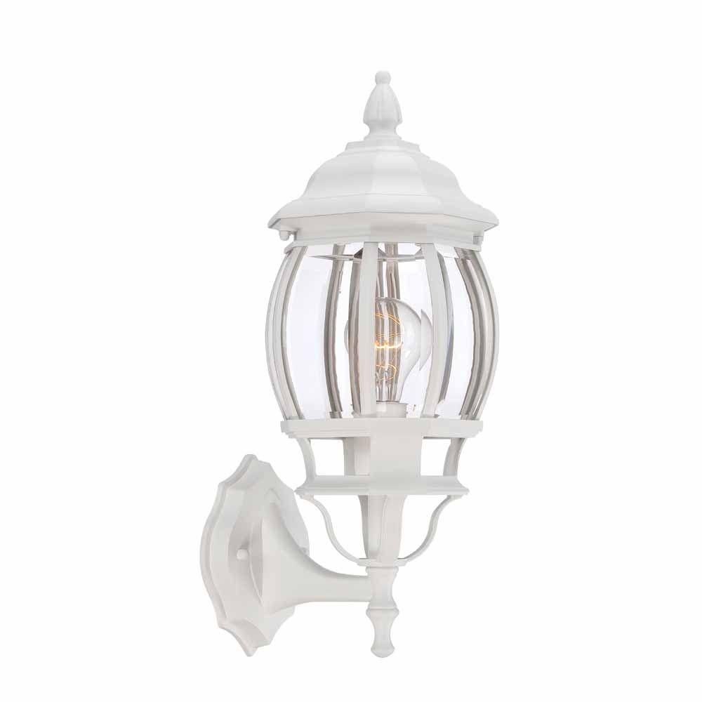 White – Outdoor Wall Mounted Lighting – Outdoor Lighting – The Home Throughout Gold Coast Outdoor Lanterns (View 15 of 20)
