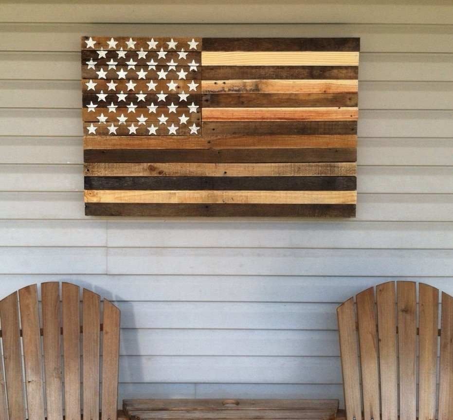 Wood Wall Art Ideas Best Of Wood Pallet Wall For Hotter Home Within Pallet Wall Art (View 15 of 20)