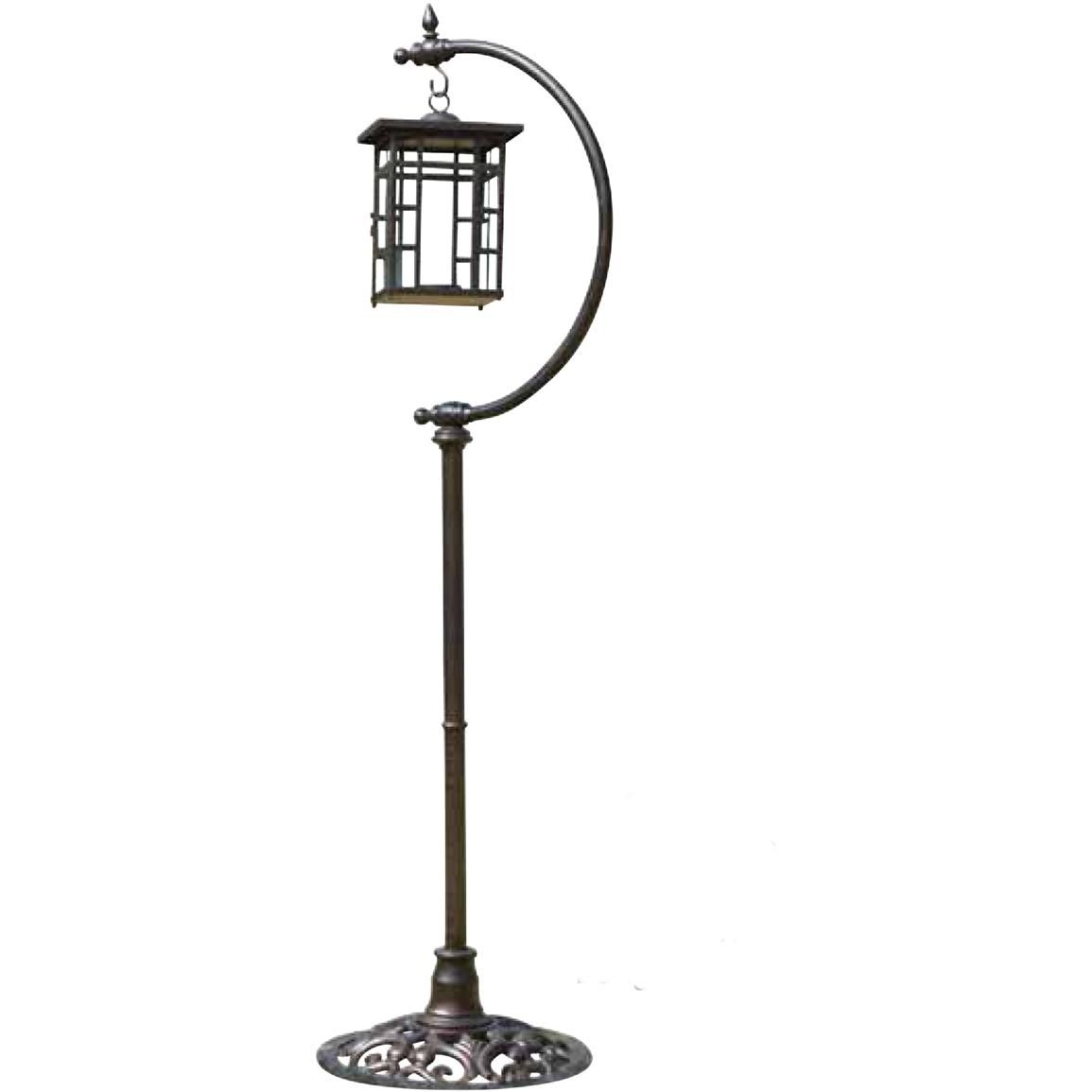 Woodard® Outdoor Free Standing Lantern – 218341, Patio Furniture At Throughout Outdoor Standing Lanterns (Photo 1 of 20)
