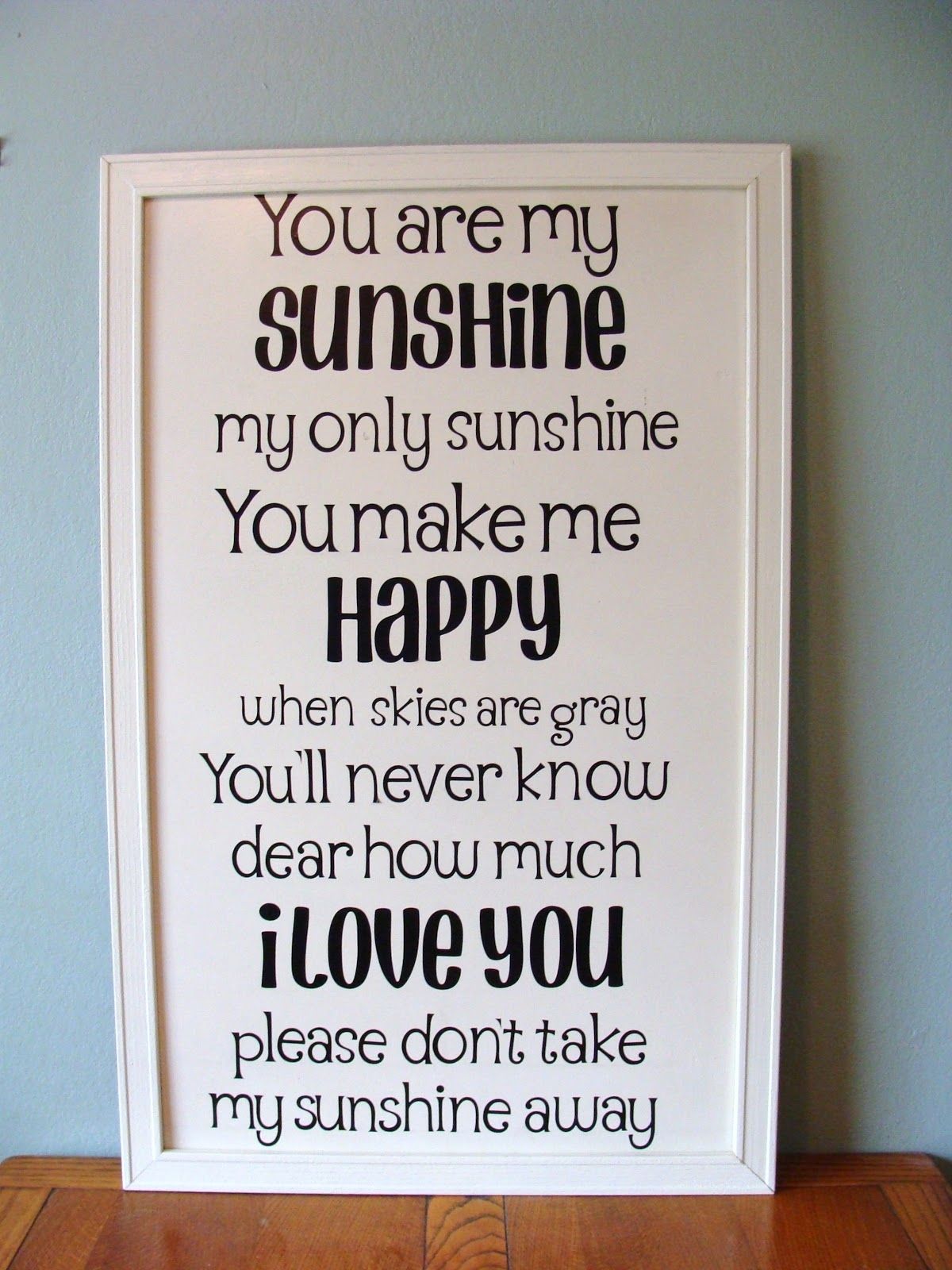 You Are My Sunshine Wall Art The Sun You Are My Sunshine, You Are My For You Are My Sunshine Wall Art (Photo 23 of 25)
