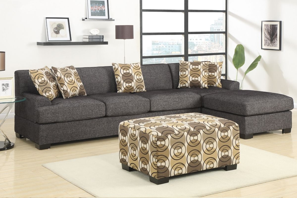2 Piece Sectional Sofa With Chaise Design | Homesfeed Inside Cosmos Grey 2 Piece Sectionals With Laf Chaise (View 24 of 30)