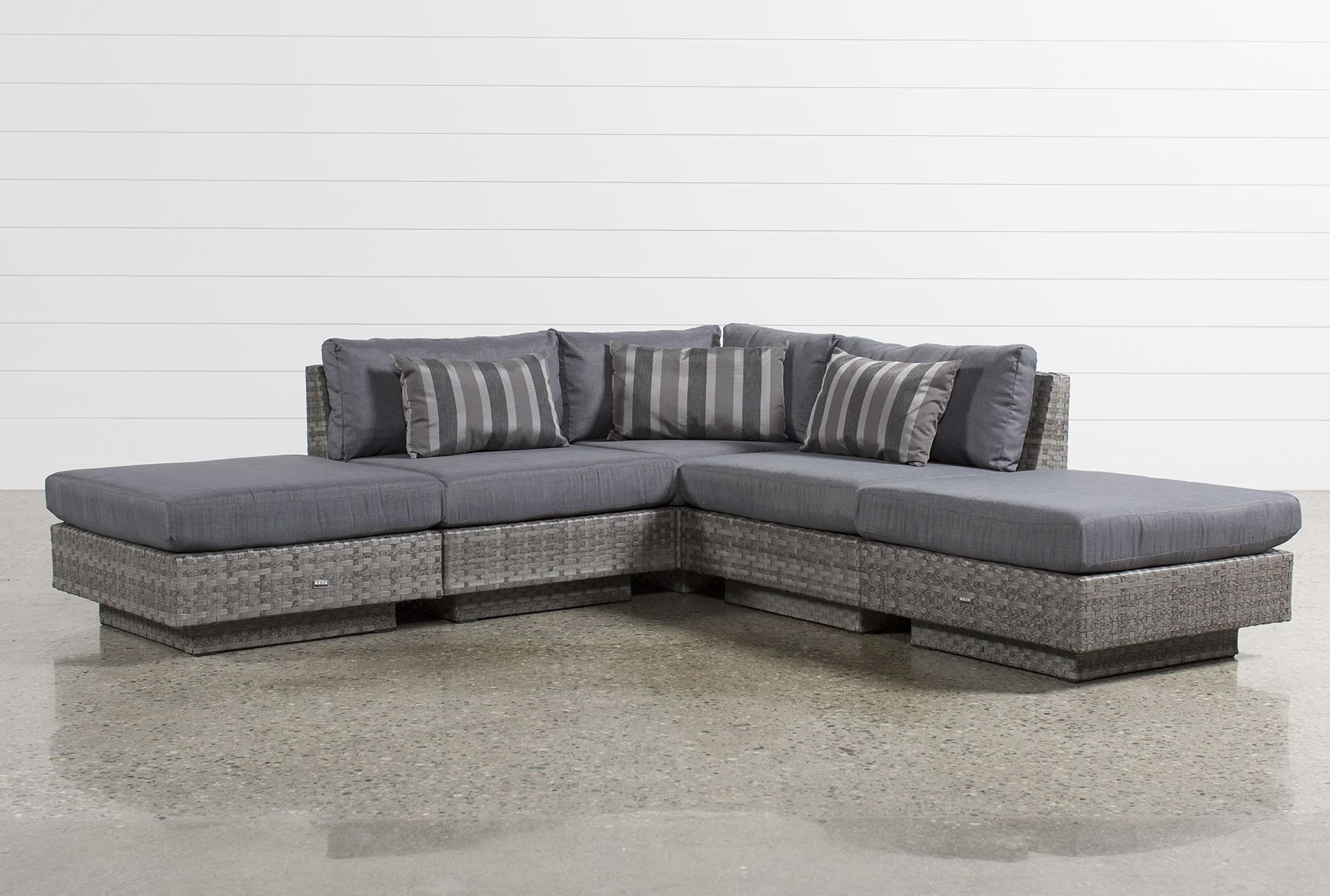 3 Piece Sectional Sofa Dimensions | Baci Living Room Intended For Malbry Point 3 Piece Sectionals With Raf Chaise (View 15 of 30)
