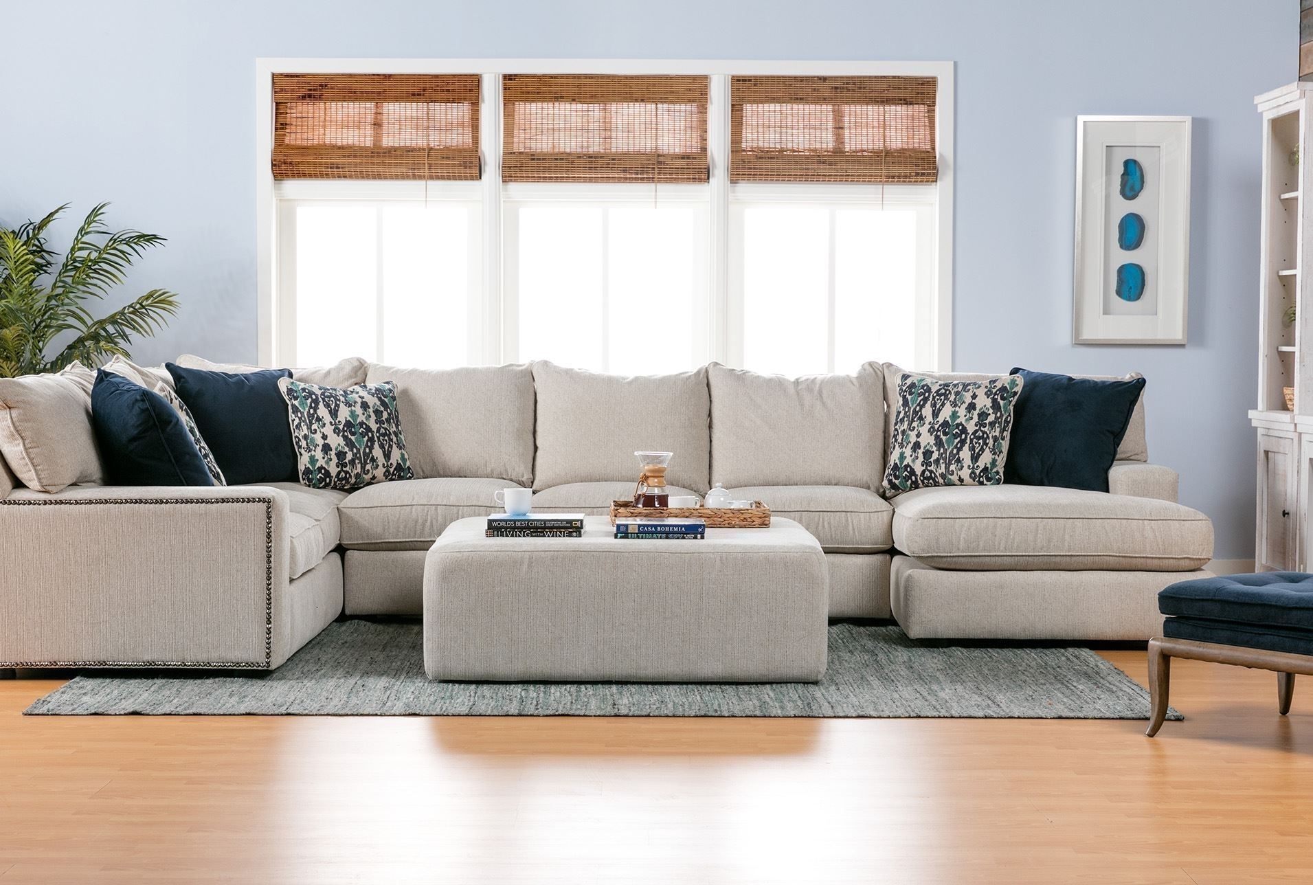 3 Piece Sectional Sofa With Chaise | Home Furniture Ideas Intended For Meyer 3 Piece Sectionals With Raf Chaise (View 29 of 30)