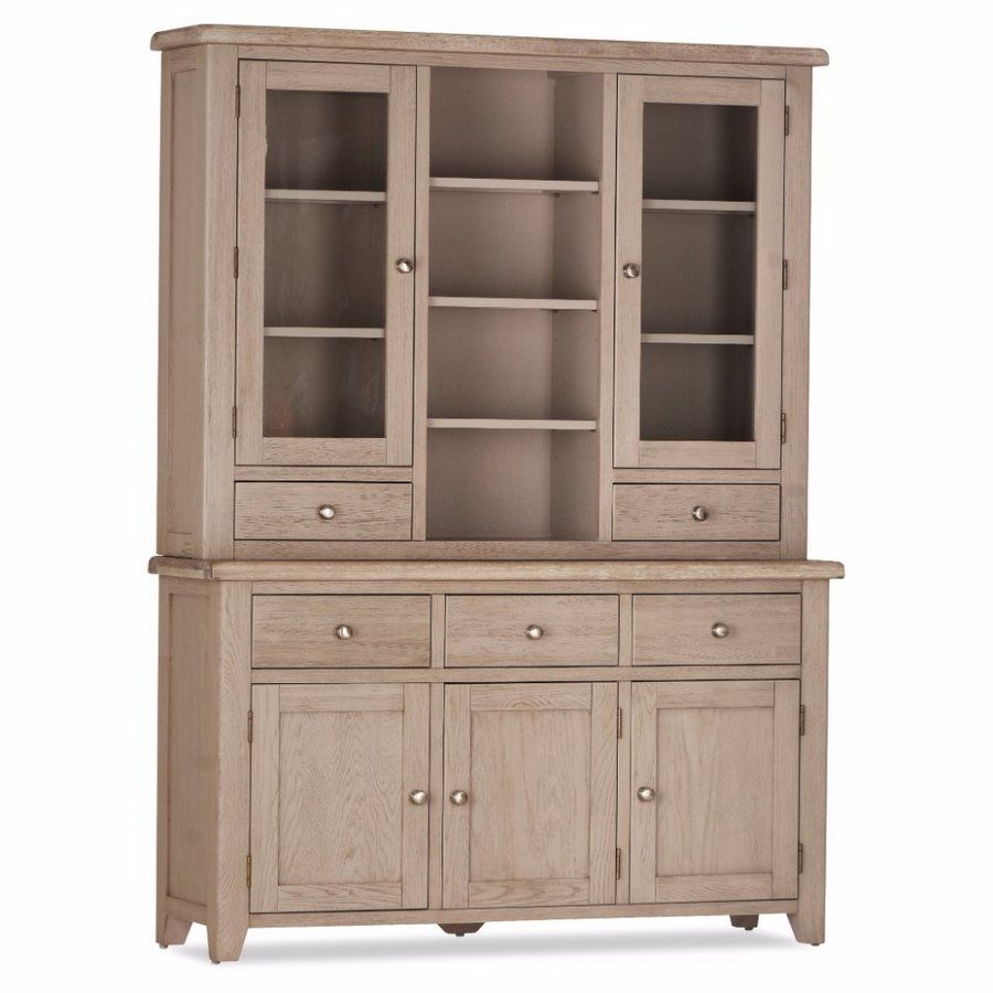 Abdabs Furniture – Scotia Grey And Whitewash 3 Door 3 Drawer With Regard To White Wash 3 Door 3 Drawer Sideboards (Photo 7 of 30)