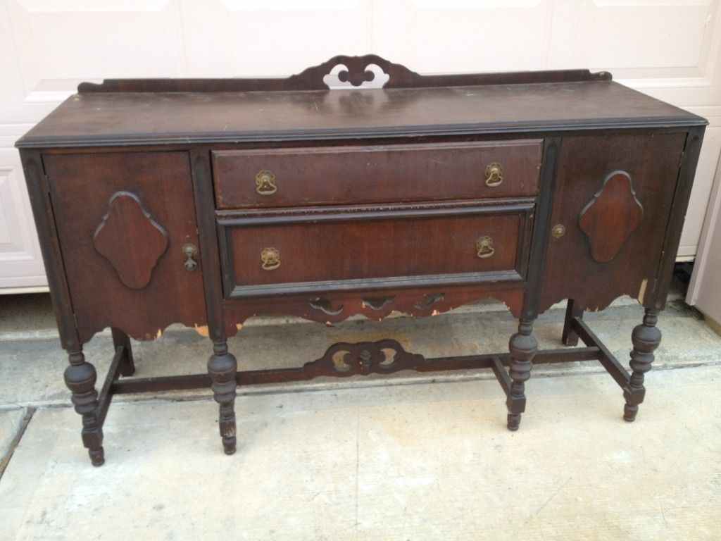 Antique Buffet Table. I Love These Six Legged Buffets So Much (View 17 of 30)