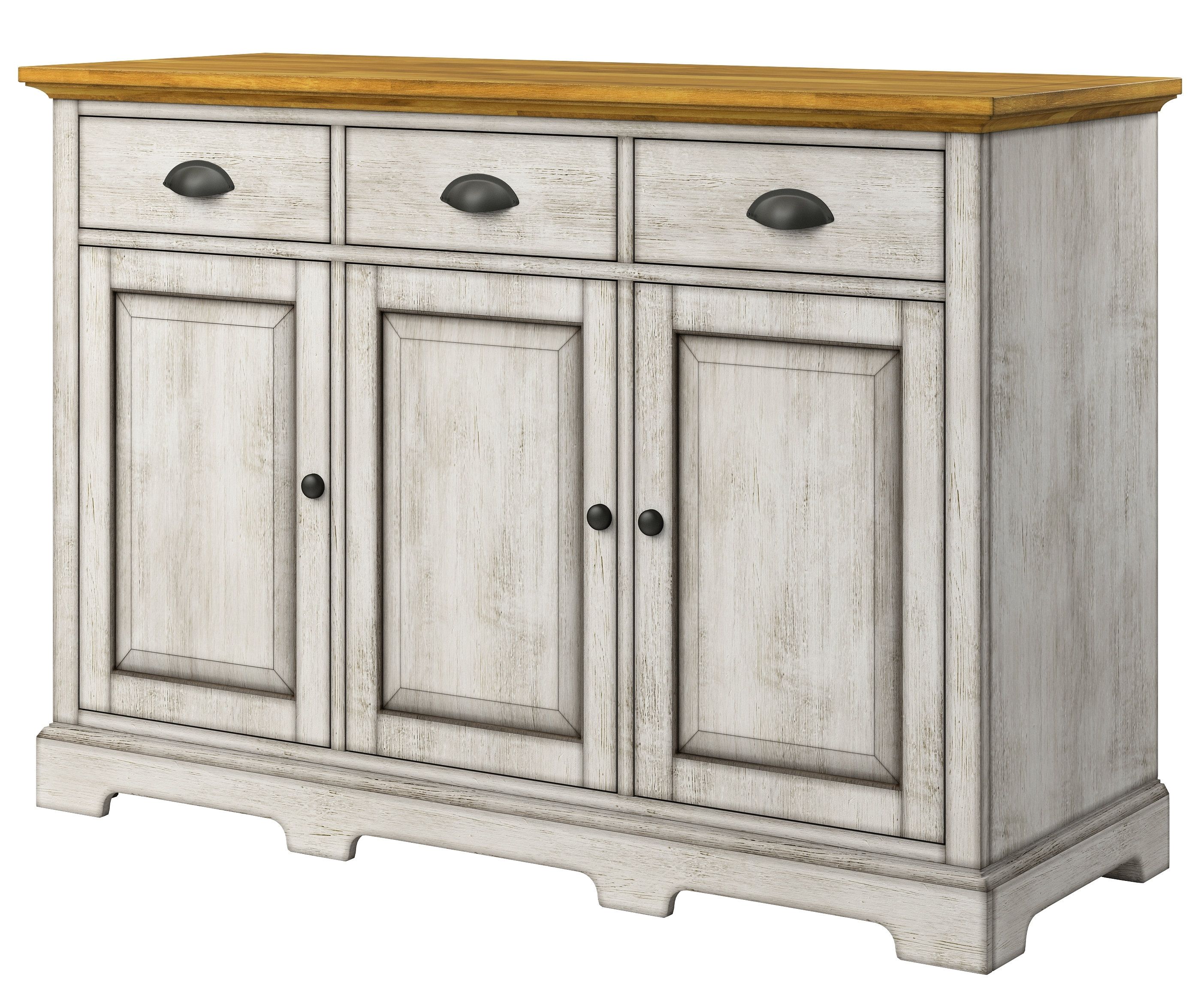 Antique White Server | Wayfair Within Lockwood Sideboards (View 21 of 30)