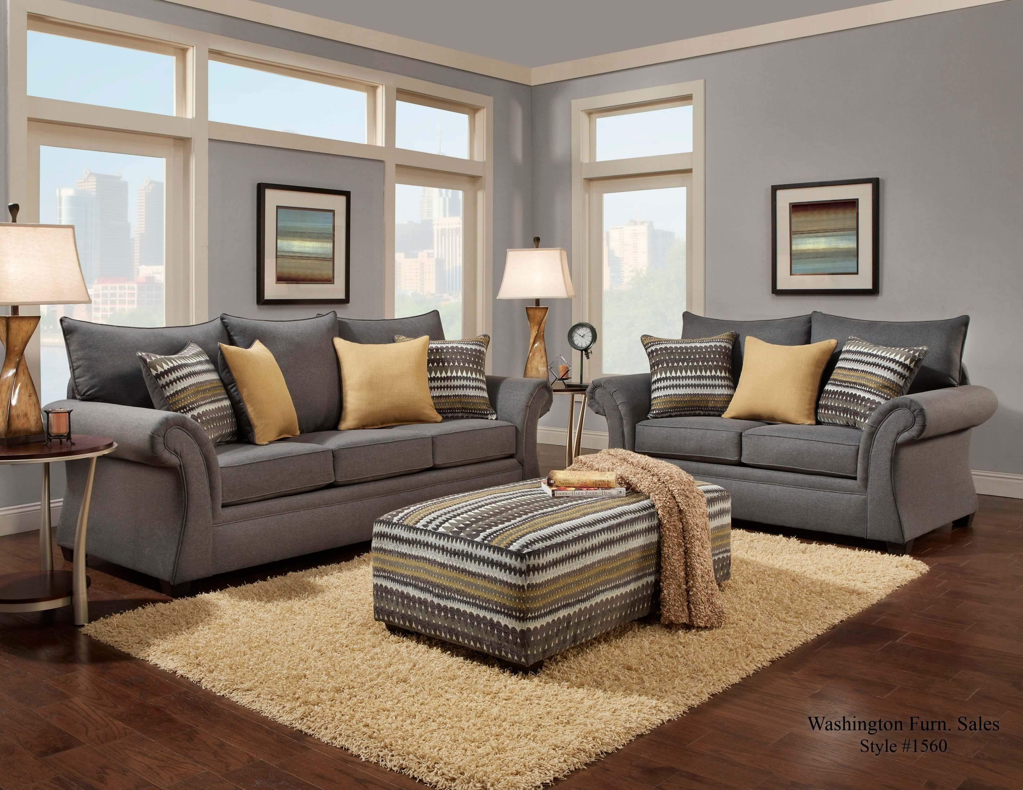 Aquarius Light Grey Piece Sectional Wraf Chaise Living Spaces Color In Aquarius Light Grey 2 Piece Sectionals With Laf Chaise (Photo 28 of 30)