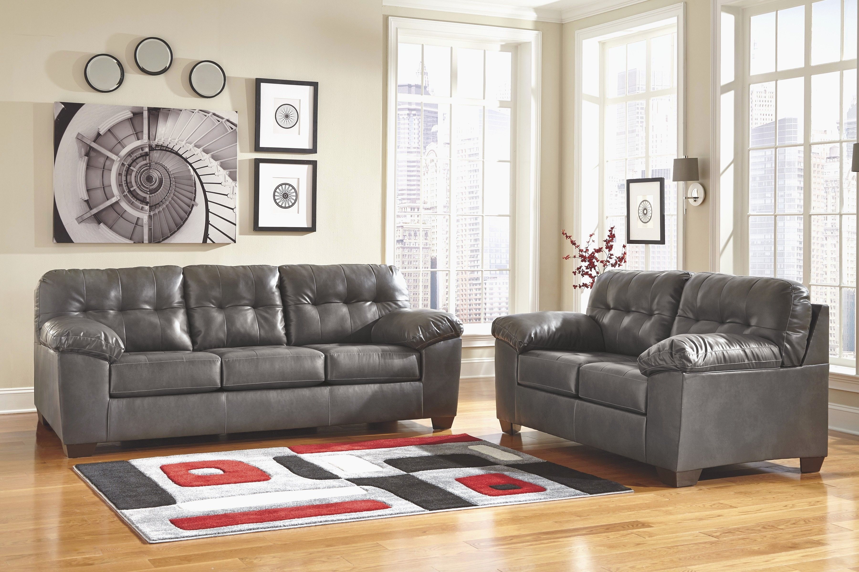 Ashley Furniture Sectional Sofas Sale Inspirational Leather With Regard To Meyer 3 Piece Sectionals With Raf Chaise (Photo 26 of 30)