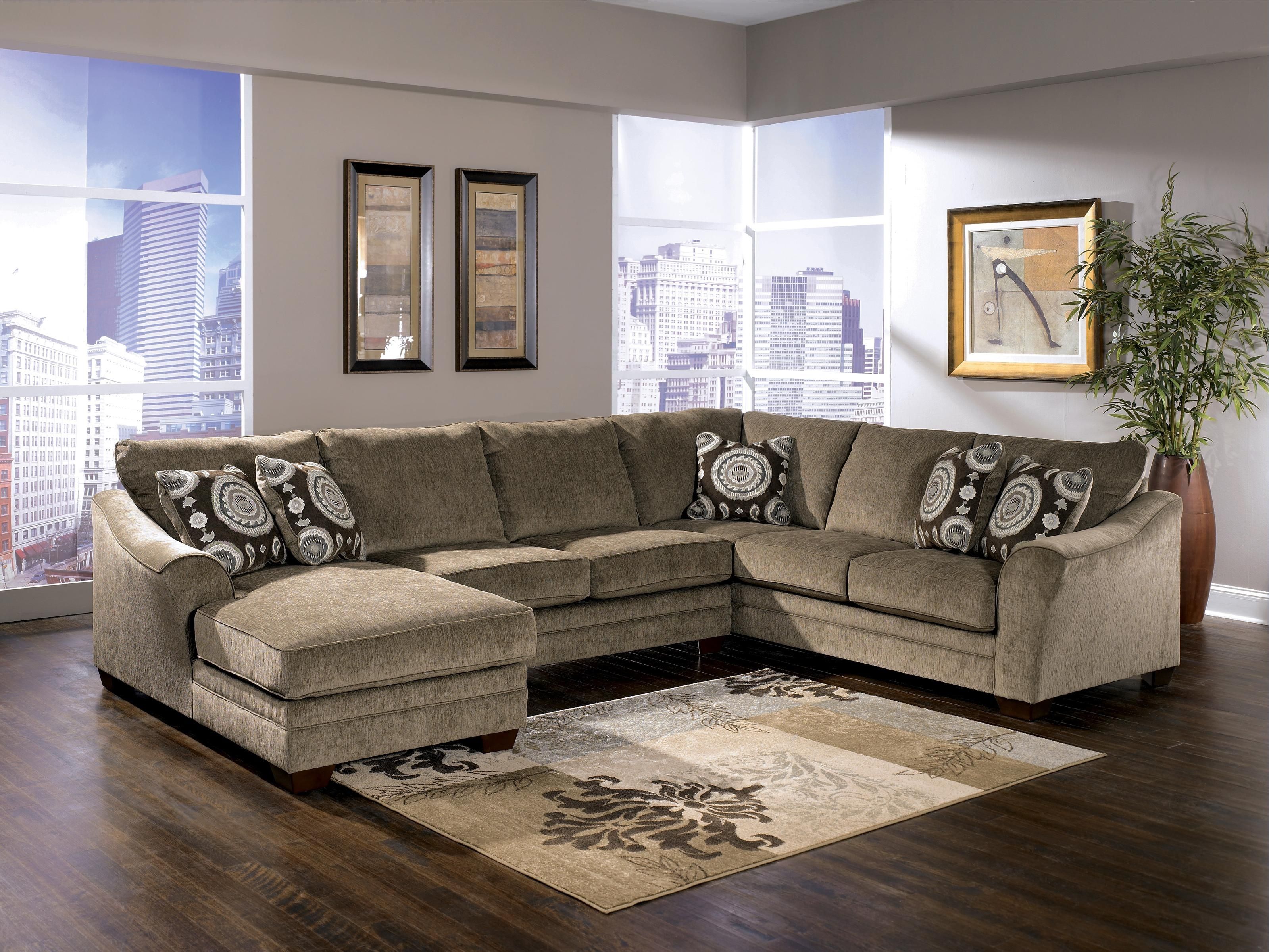 Ashley Sectional With Chaise Furniture Lounge 5 Piece Motion 3 Sofa With Meyer 3 Piece Sectionals With Raf Chaise (View 25 of 30)