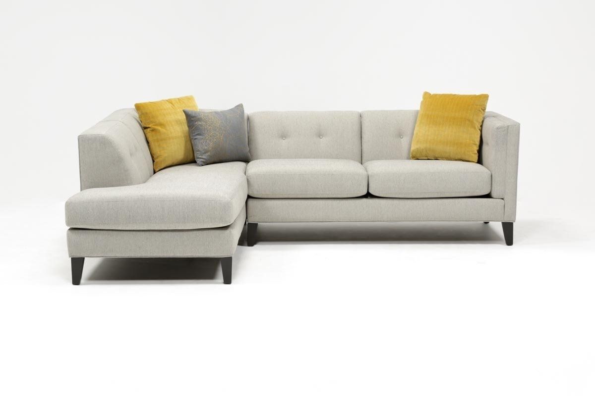 Avery 2 Piece Sectional W/laf Armless Chaise | Living Spaces For Avery 2 Piece Sectionals With Raf Armless Chaise (Photo 1 of 30)