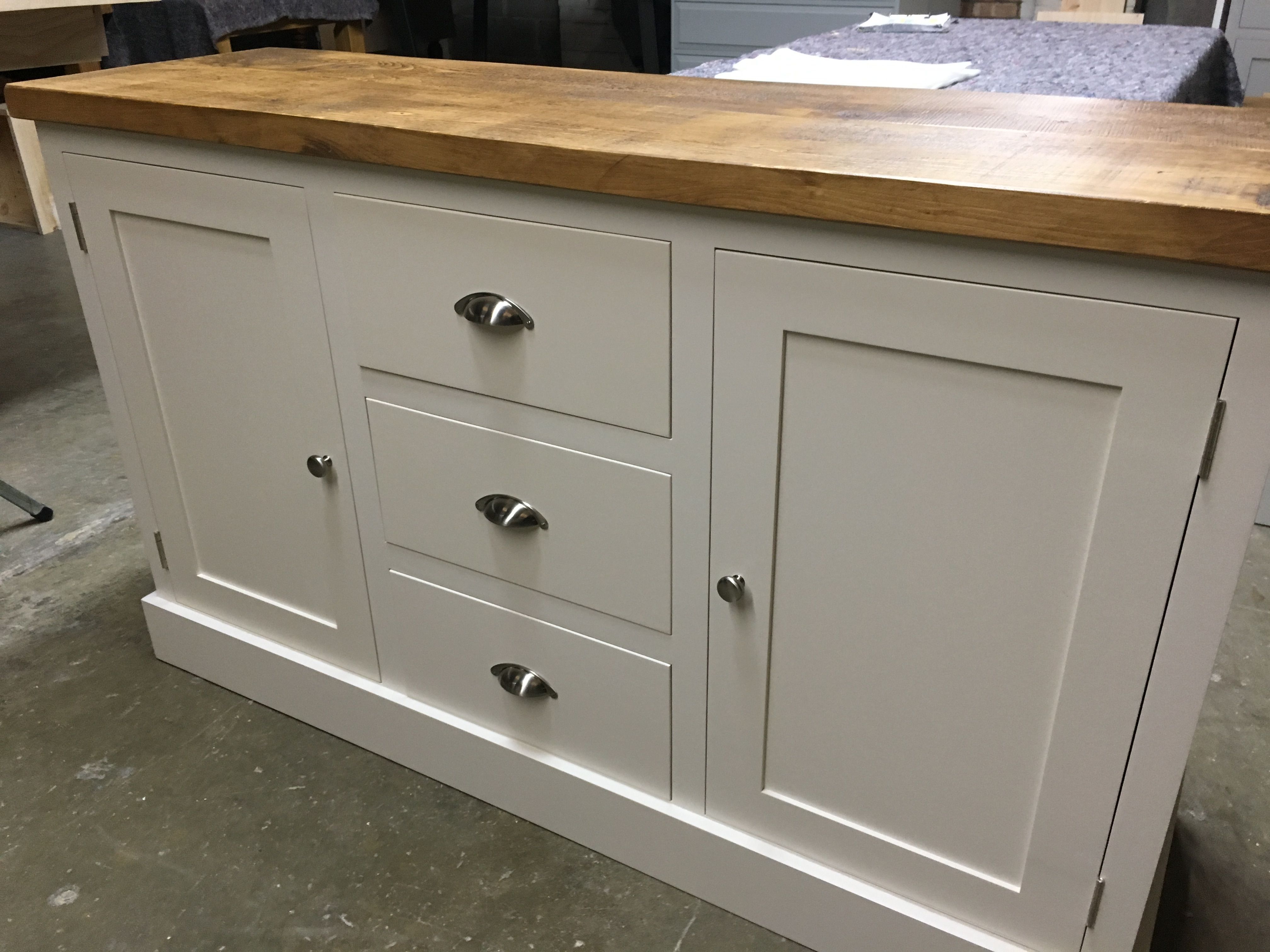 Beautiful Sideboard Painted With A Rustic Plank Top (View 12 of 30)