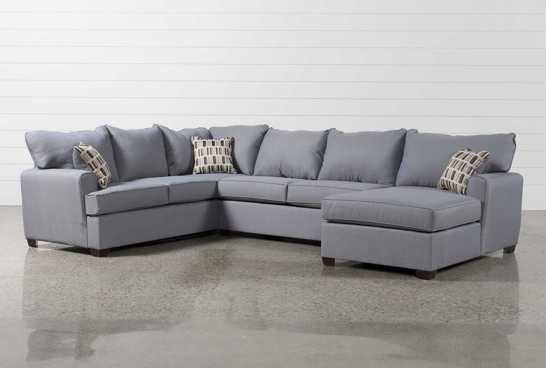 Bingham 3 Piece Sectional W/raf Chaise – Signature | For The Home Pertaining To Meyer 3 Piece Sectionals With Raf Chaise (View 4 of 30)