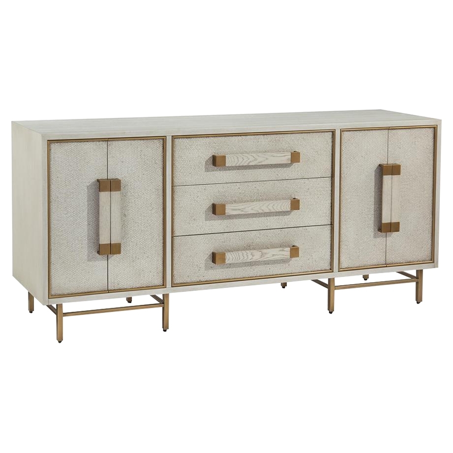 Buffets & Sideboards | Kathy Kuo Home Regarding Square Brass 4 Door Sideboards (Photo 1 of 30)