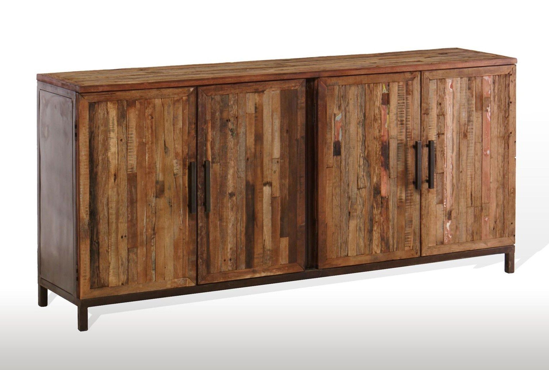 Featured Photo of 30 The Best Burnt Oak Bleached Pine Sideboards