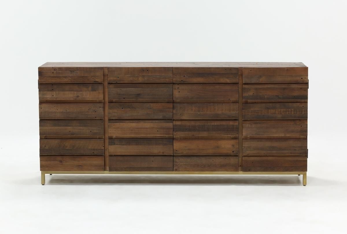 Calhoun Sideboard | Living Spaces Inside Reclaimed Elm 91 Inch Sideboards (View 3 of 30)