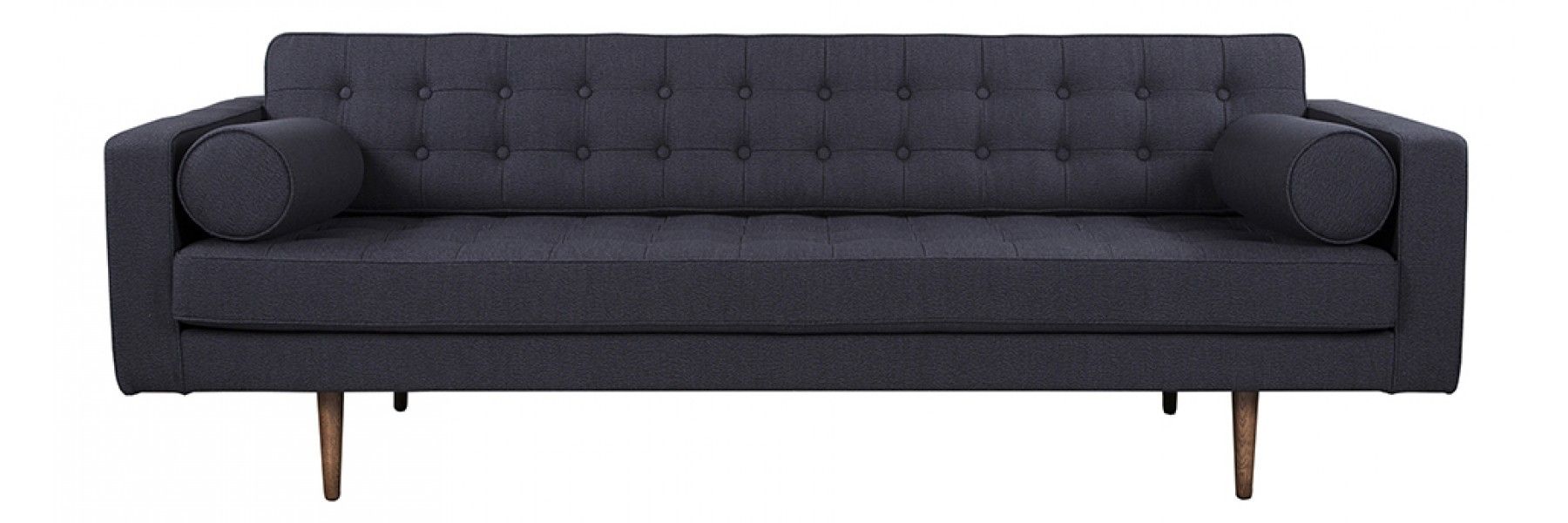 Capetown Sofa Charcoal Inside Nico Grey Sectionals With Left Facing Storage Chaise (Photo 27 of 30)