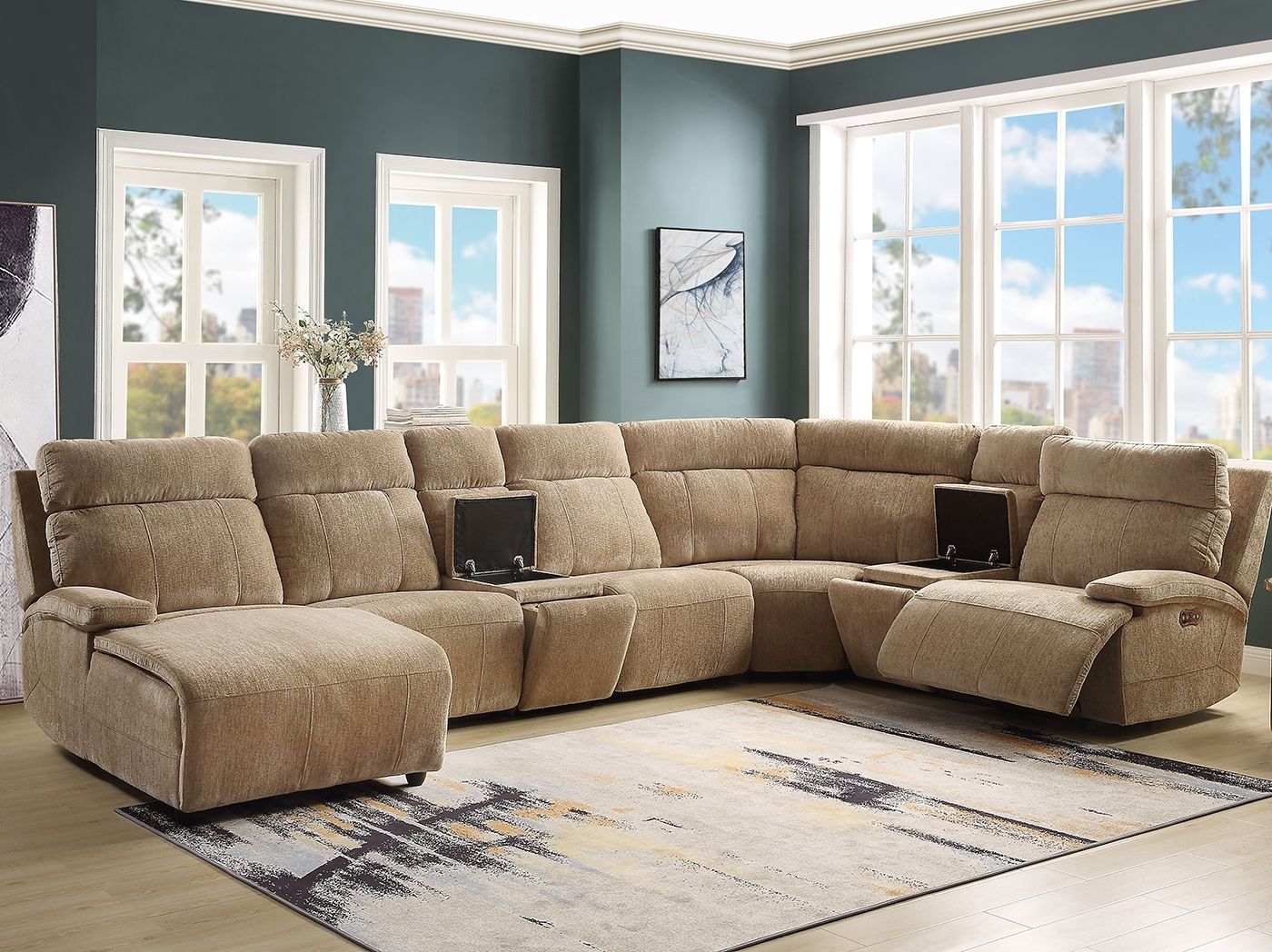 Clearance – Living Room | Steinhafels With Harper Foam 3 Piece Sectionals With Raf Chaise (View 24 of 30)