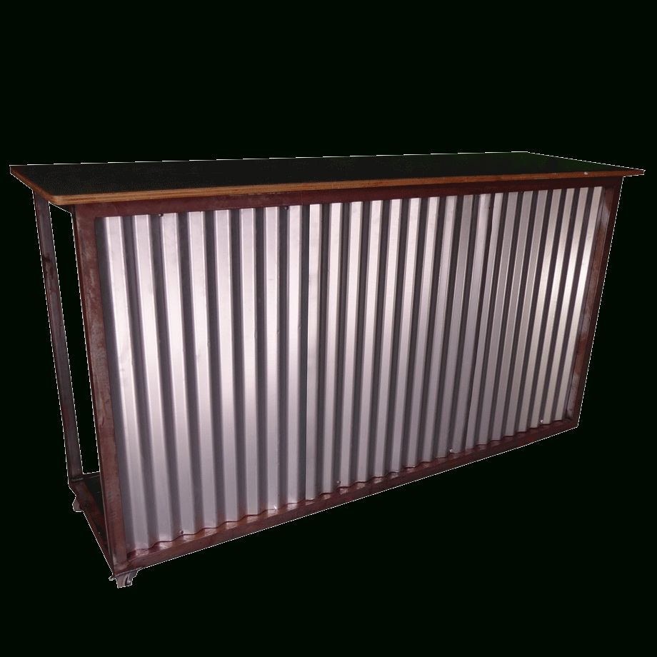 Corrugated Metal Bar – 24 Seven Productions Within Corrugated Metal Sideboards (Photo 22 of 30)