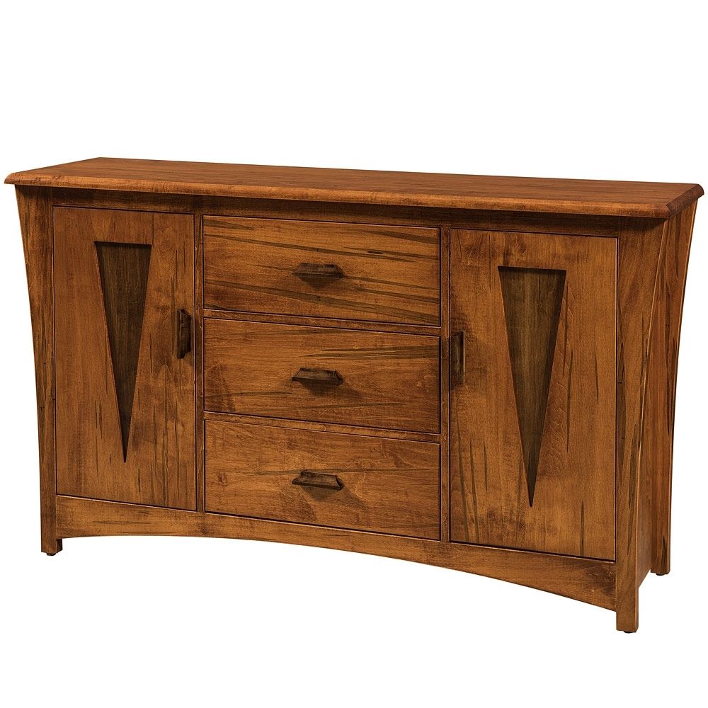 Delphi Amish Sideboard – Amish Dining Room Furniture | Cabinfield Within Lockwood Sideboards (View 3 of 30)