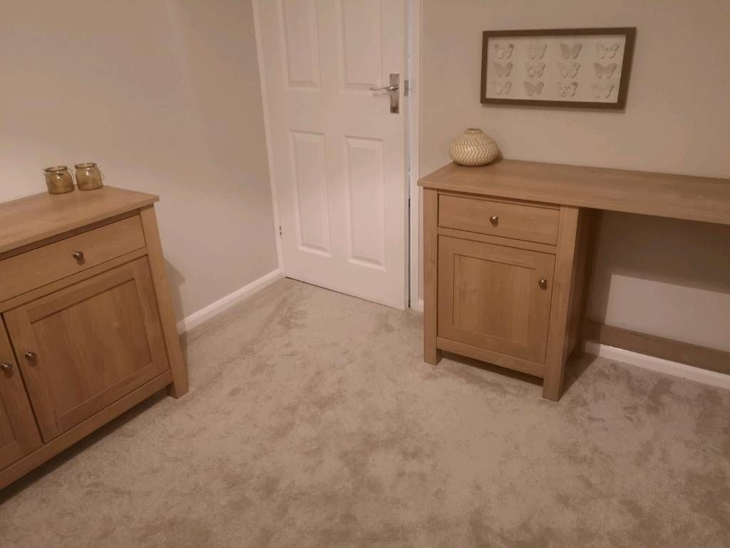 Desk And Sideboard | In Ipswich, Suffolk | Gumtree With Leven Wine Sideboards (Photo 23 of 30)