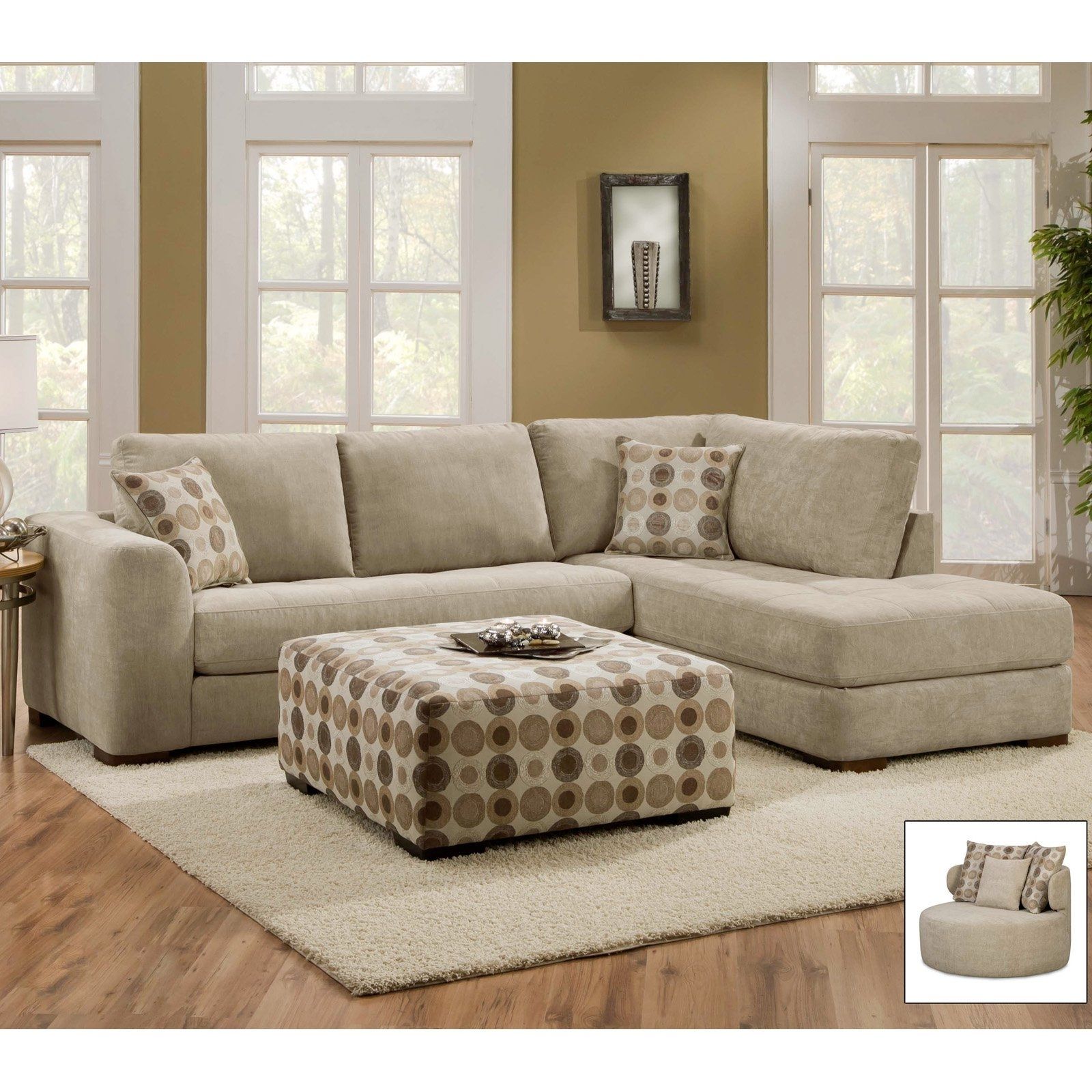 Evan Piecetional Wraf Chaise Living Spaces Unbelievable Sofa For Evan 2 Piece Sectionals With Raf Chaise (View 8 of 30)