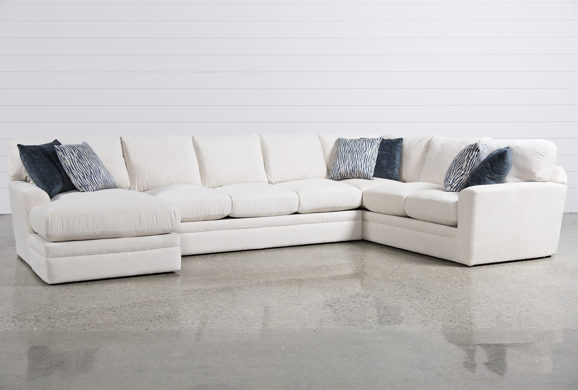 Glamour Ii 3 Piece Sectional | Furniture Options For Roland Beach Throughout Evan 2 Piece Sectionals With Raf Chaise (View 15 of 30)
