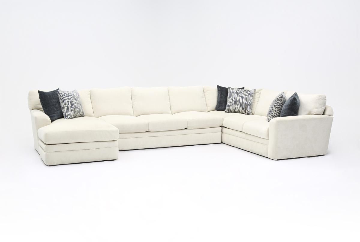 Glamour Ii 3 Piece Sectional | Living Spaces Inside Glamour Ii 3 Piece Sectionals (Photo 1 of 30)