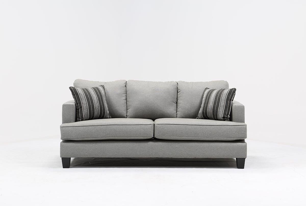 Grace Sofa | Living Spaces With Mcdade Graphite 2 Piece Sectionals With Laf Chaise (View 23 of 30)