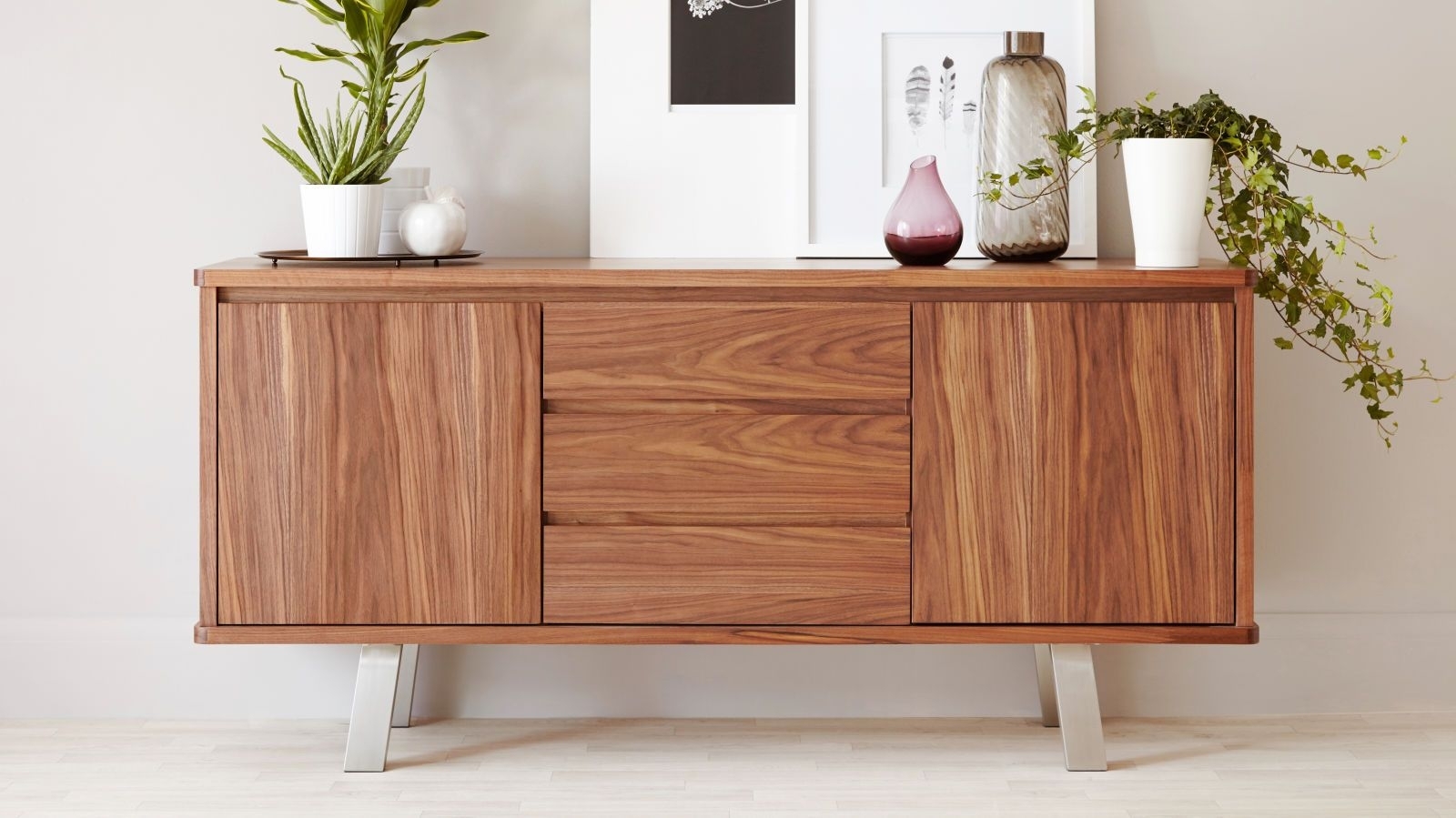 How To Style Your Sideboard With Regard To Walnut Finish Contempo Sideboards (Photo 1 of 30)