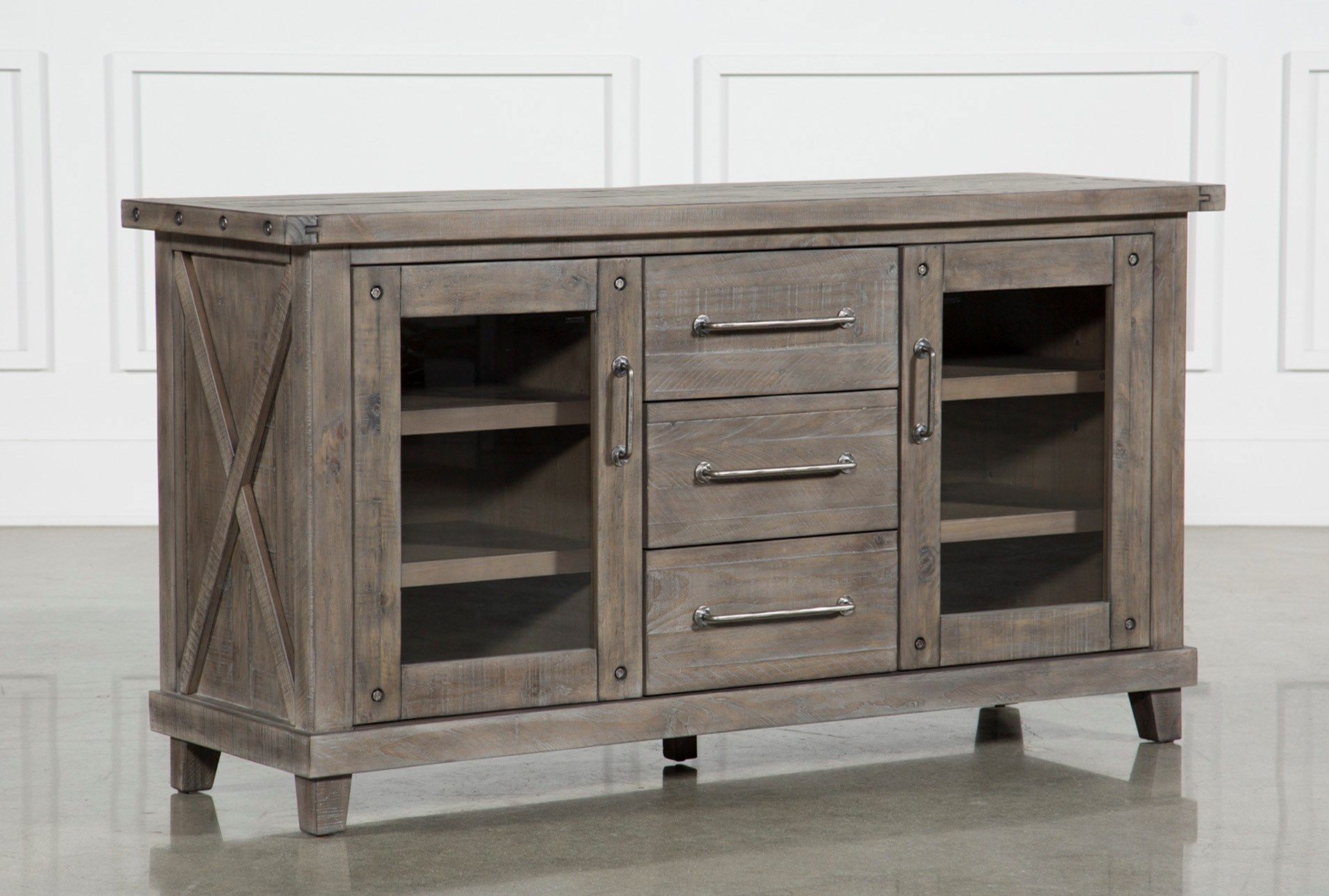 Jaxon Grey Sideboard | Cocktail Table | Pinterest | Gray, Rustic For Amos Buffet Sideboards (Photo 8 of 30)