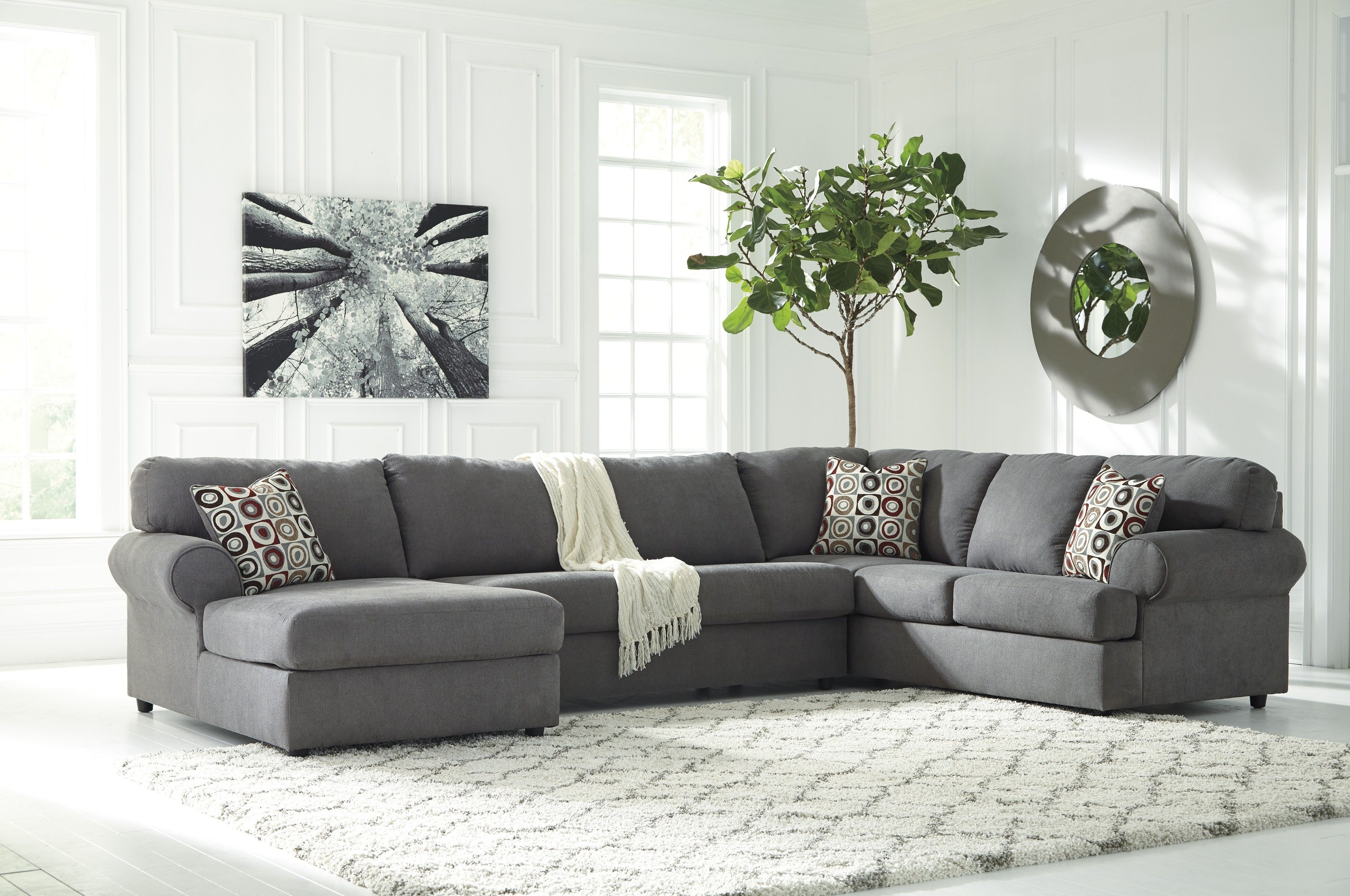 Jayceon Steel 64902 3 Pc Sectional Within Sierra Foam Ii 3 Piece Sectionals (View 21 of 30)