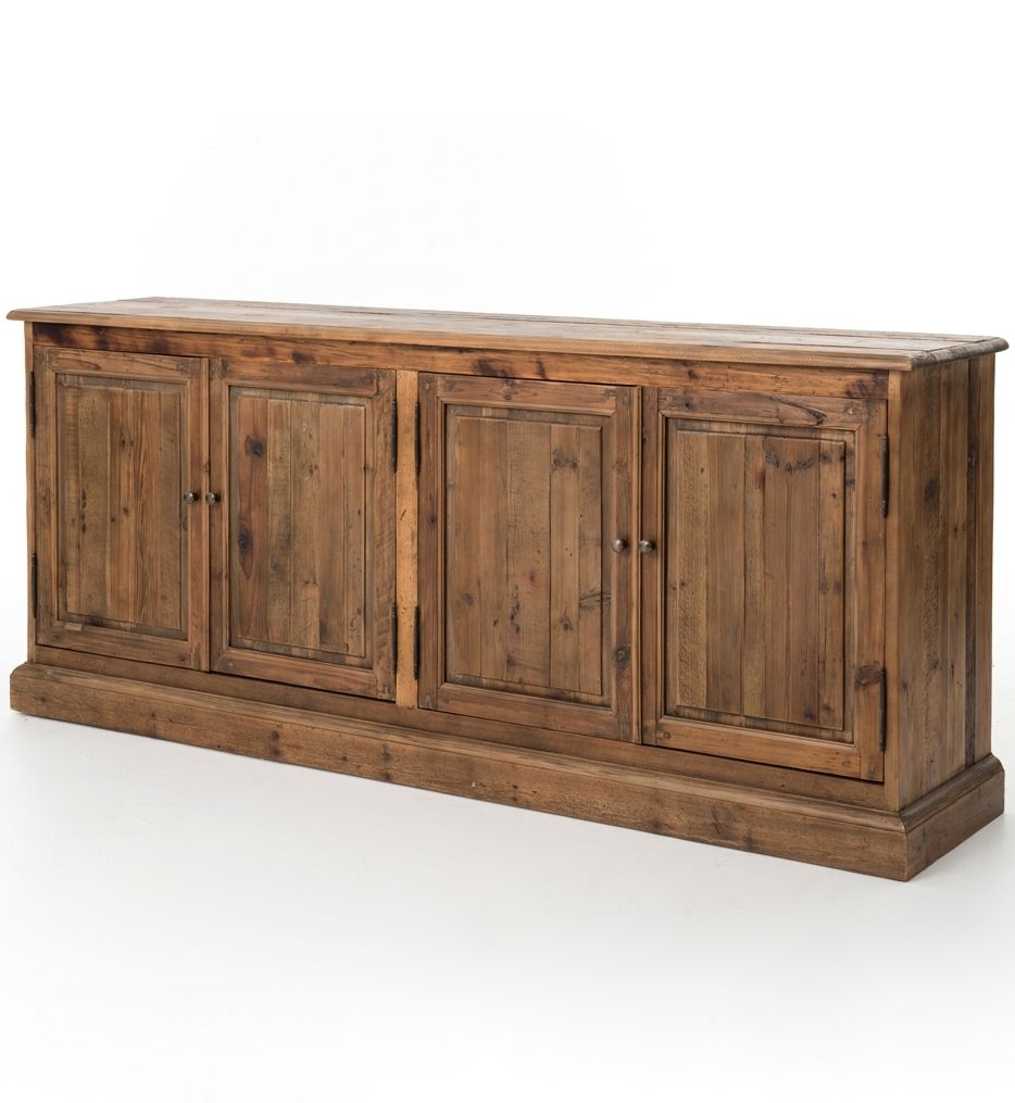 Lamps: Brendlen + Morris – Hughes Bleached Pine Kelly Large Regarding Reclaimed Pine &amp; Iron 72 Inch Sideboards (Photo 30 of 30)