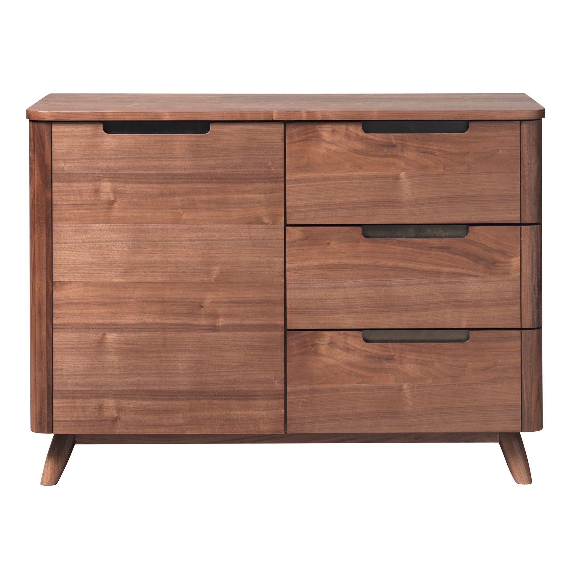 Loft Small Walnut Sideboard Intended For Walnut Small Sideboards (Photo 5 of 30)