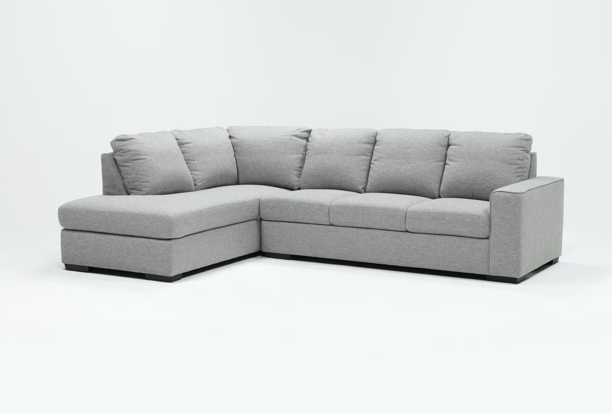 Lucy Grey 2 Piece Sleeper Sectional W/laf Chaise | Living Spaces Intended For Lucy Dark Grey 2 Piece Sectionals With Raf Chaise (Photo 10 of 30)