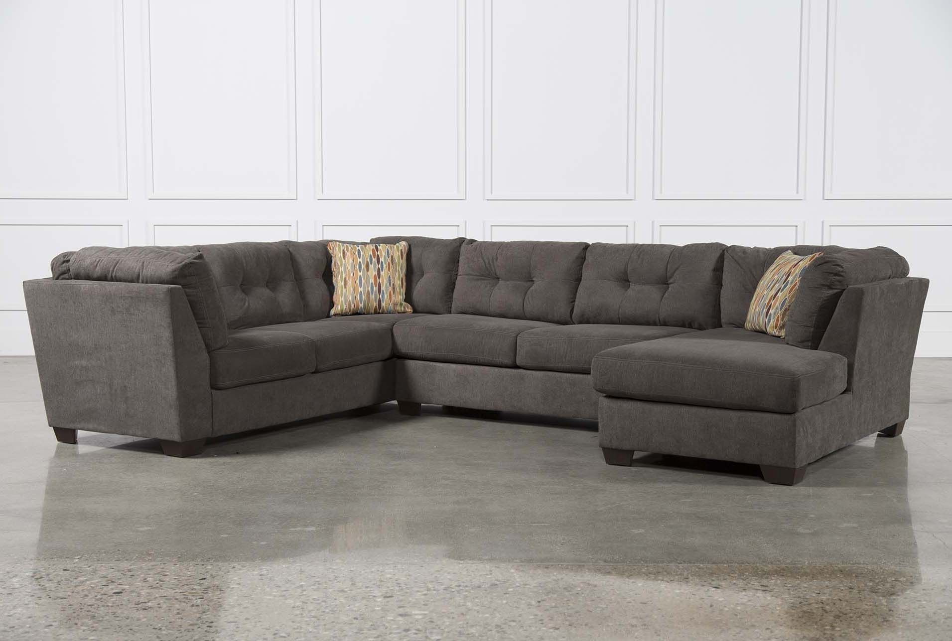 Norfolk Grey 3 Piece Sectional W/laf Chaise Intended For Norfolk Grey 3 Piece Sectionals With Raf Chaise (Photo 1 of 30)