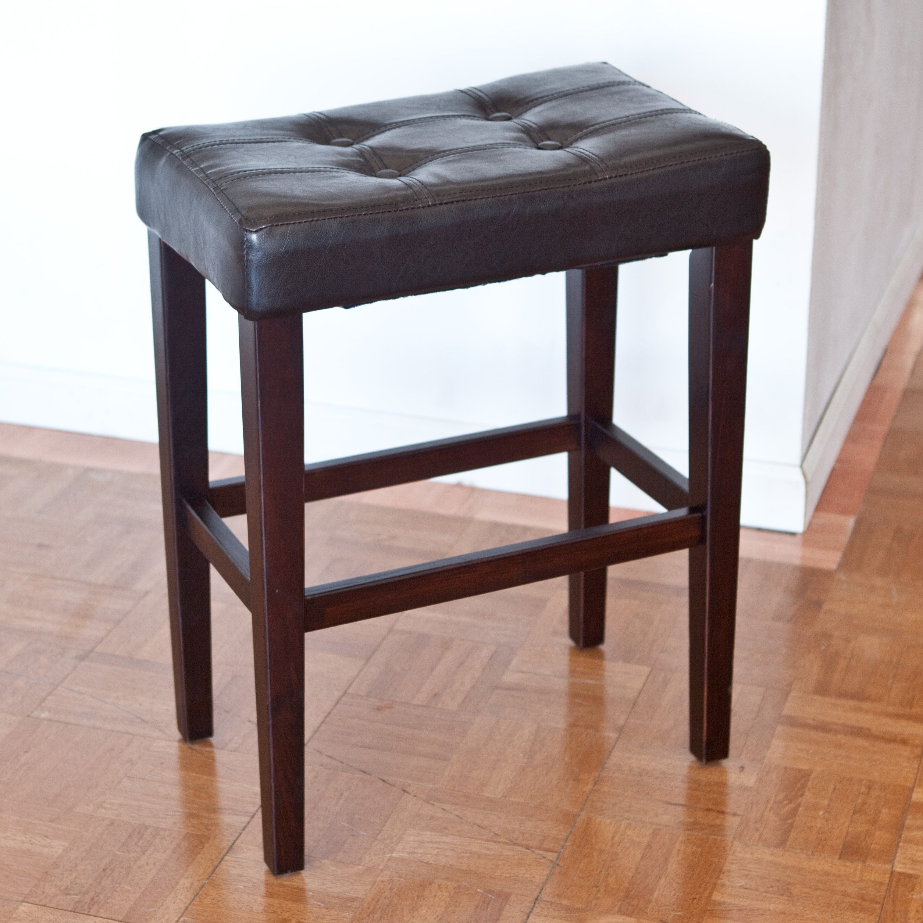 Palazzo 26 Inch Saddle Counter Stool – Brown | Hayneedle Pertaining To Palazzo 87 Inch Sideboards (View 25 of 30)