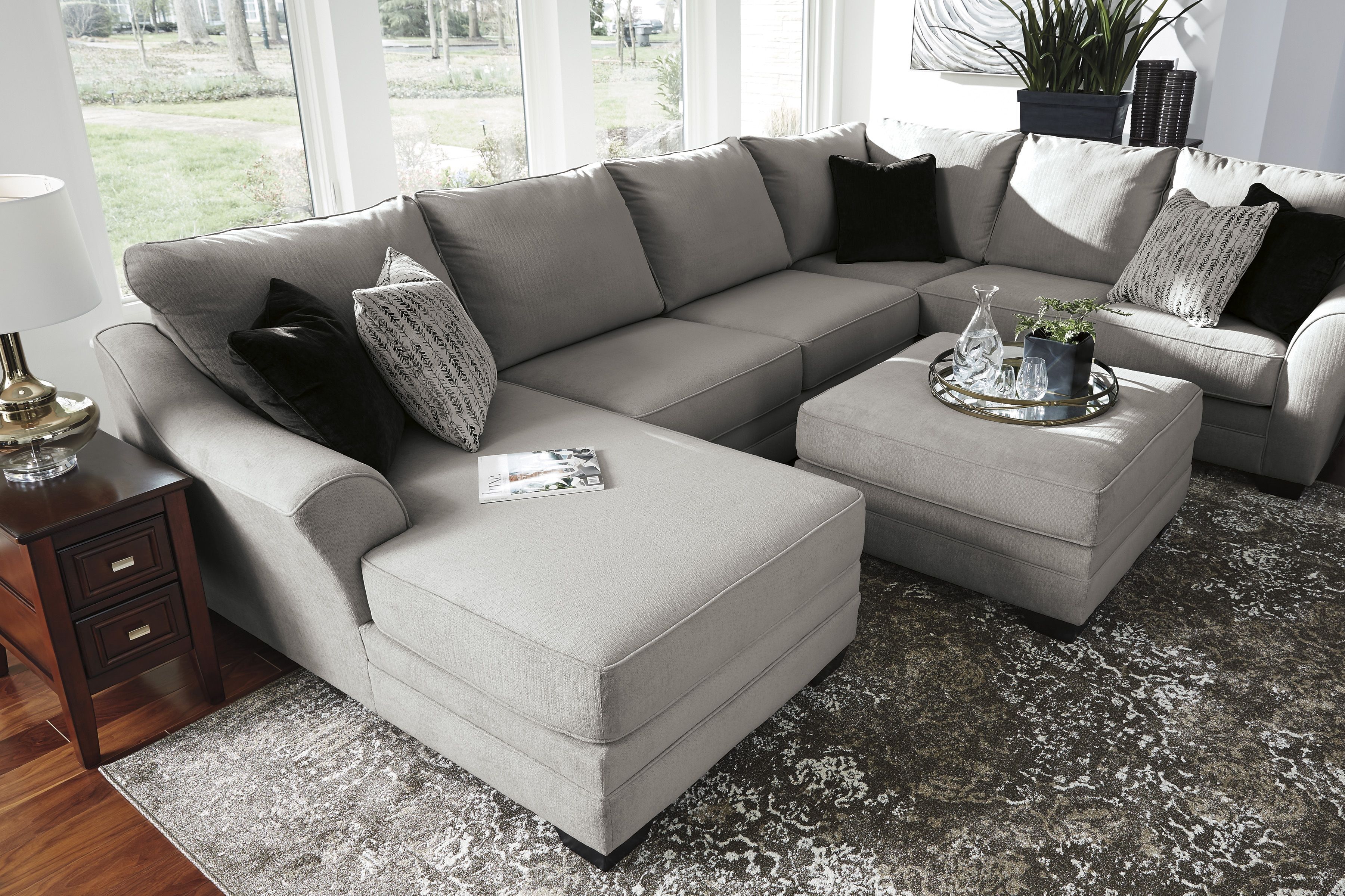 Palempor 3 Piece Laf Sectional In 2018 | Home Is Where The Heart Is Pertaining To Norfolk Chocolate 3 Piece Sectionals With Laf Chaise (View 21 of 30)