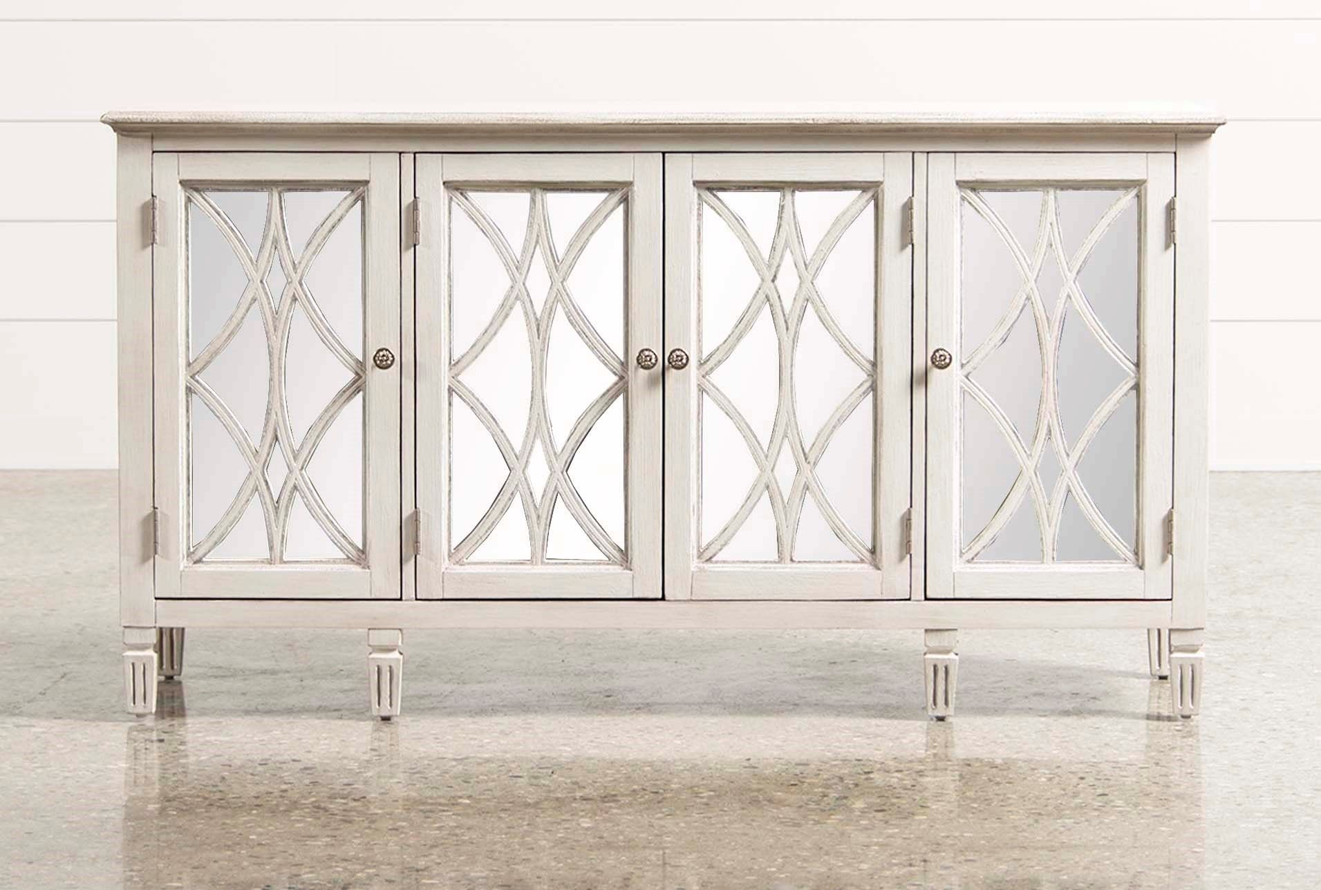 Paula Console, White | Red Paint, Consoles And Shelves Intended For Hartigan 2 Door Sideboards (Photo 21 of 30)