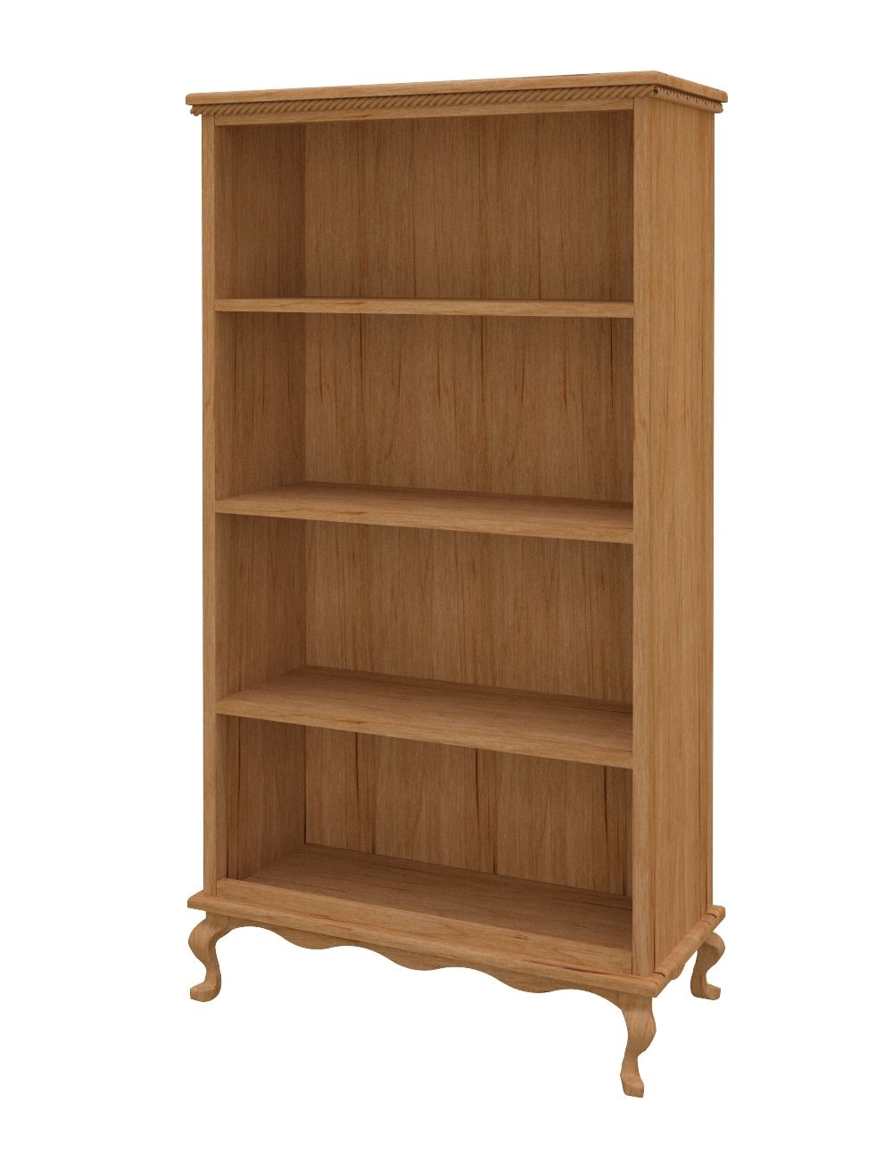 Queen Anne Standard Bookshelves | Standard Bookshelf In The Queen With Regard To Calhoun Sideboards (Photo 29 of 30)