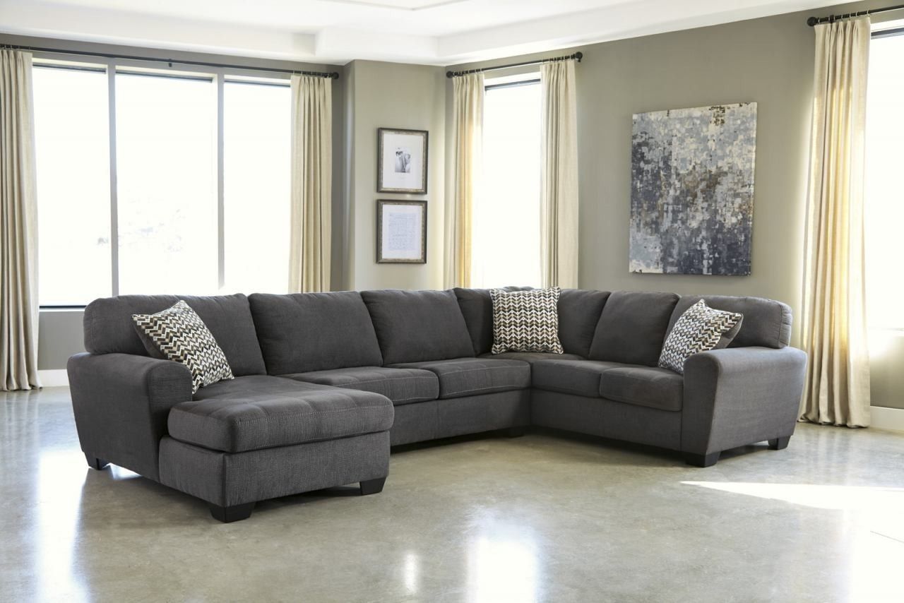 Raf Sectional Turdur 3 Piece W Loveseat Living Spaces 223462 0 Jpg Regarding Turdur 2 Piece Sectionals With Laf Loveseat (View 15 of 30)