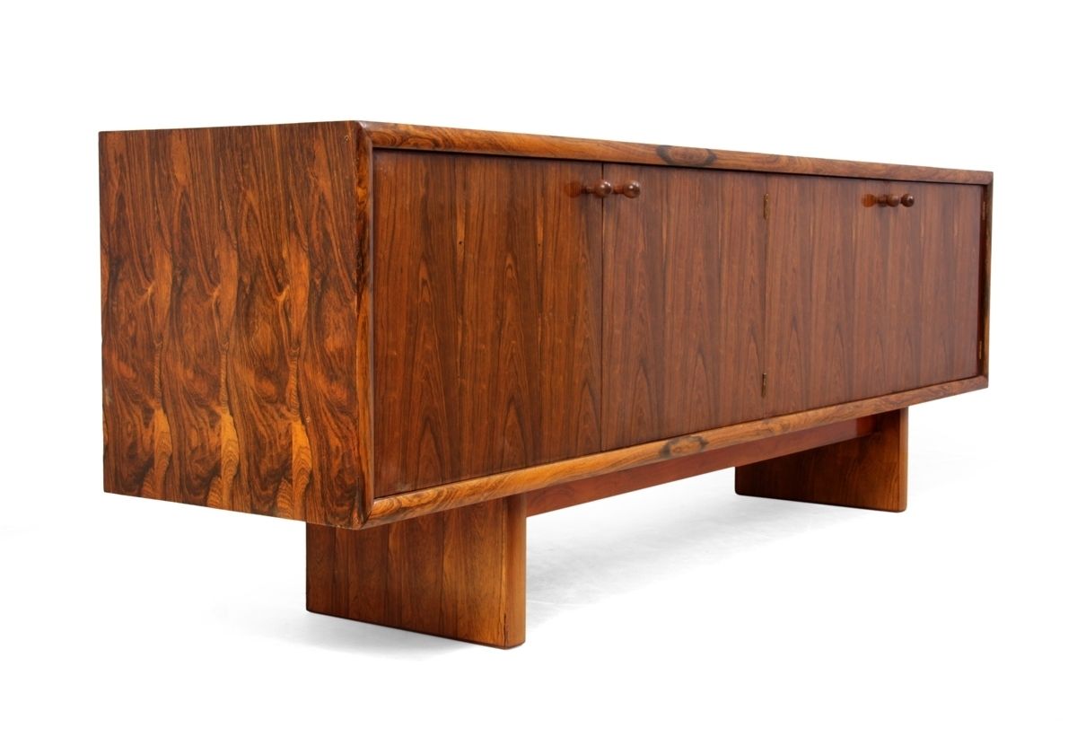 Rosewood Sideboardgordon Russell Gr75 | The Furniture Rooms Regarding Aged Brass Sideboards (View 14 of 30)
