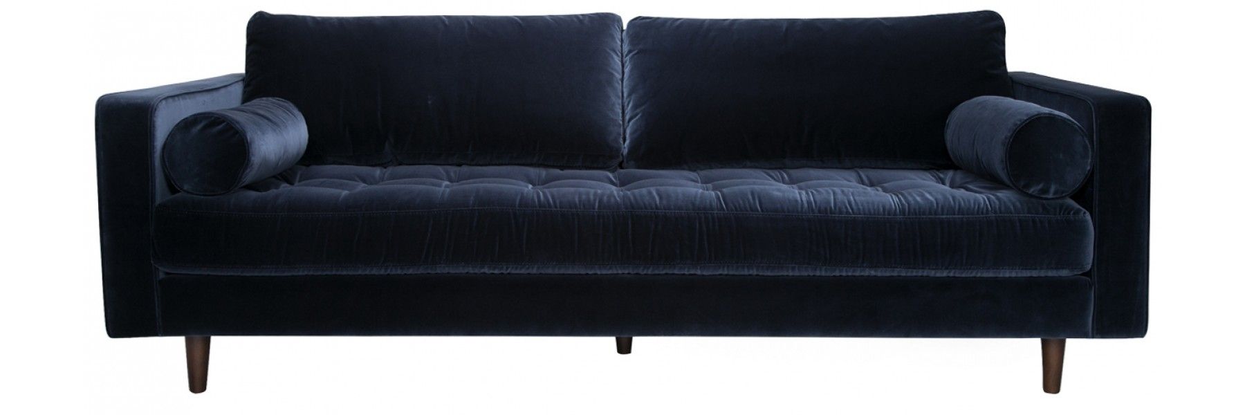 Sawyer Sofa Navy Regarding Nico Grey Sectionals With Left Facing Storage Chaise (Photo 7 of 30)