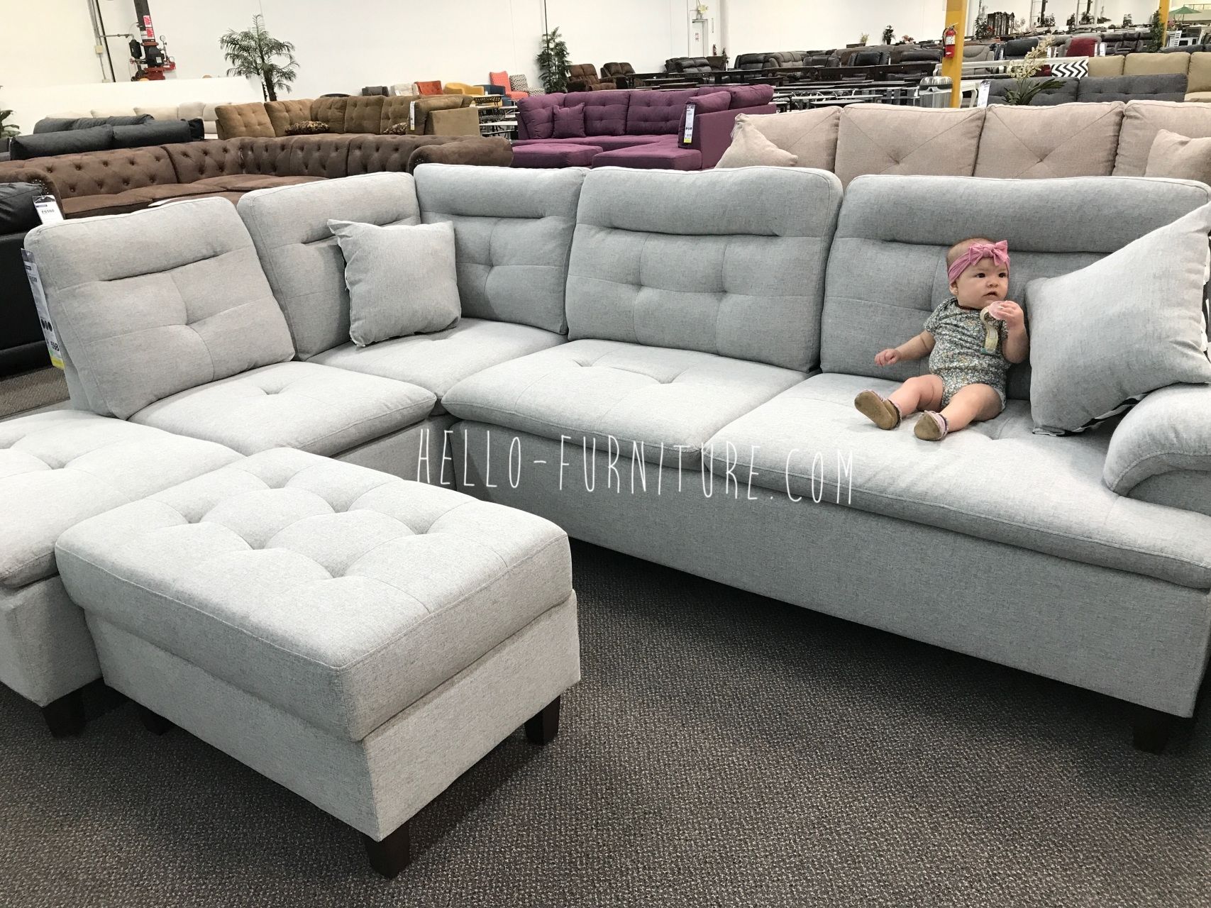Sectionals – Hello Furniture For Marissa Ii 3 Piece Sectionals (Photo 26 of 30)
